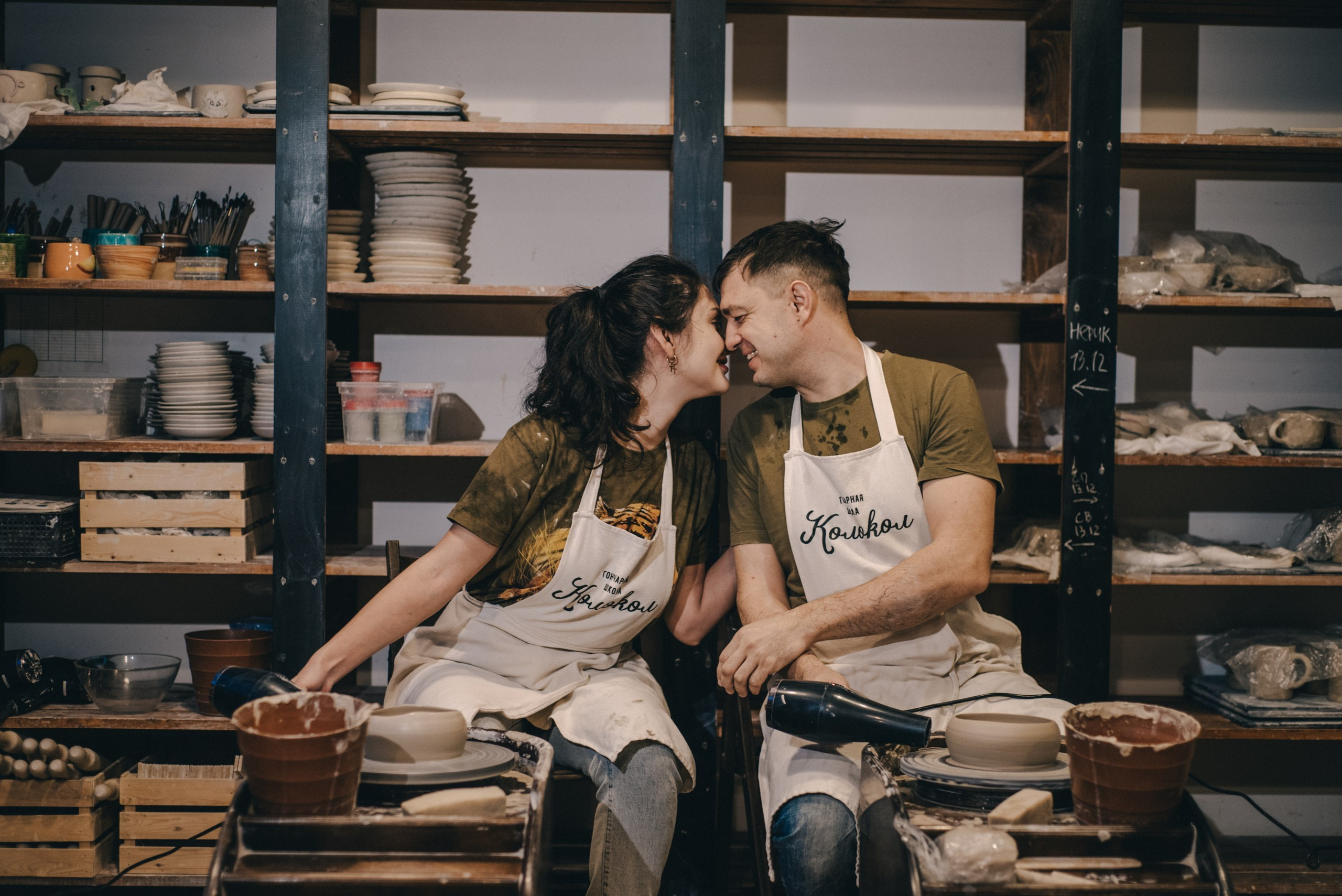 Свидание в гончарной мастерской. Свадебный фотограф Ижевск/Сарапул Анастасия Бель