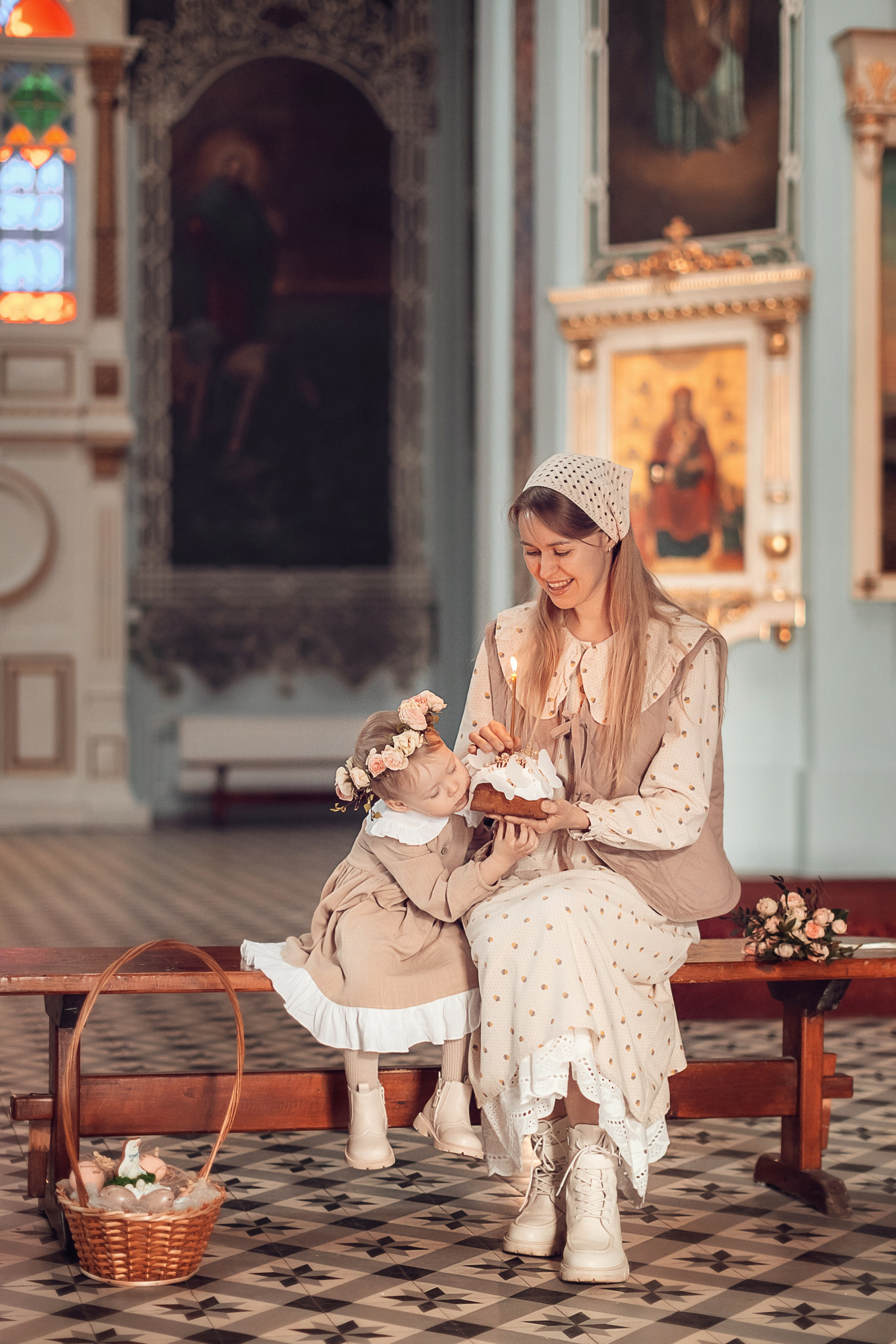 Пасхальная съёмка в Духосошественском соборе. Главная