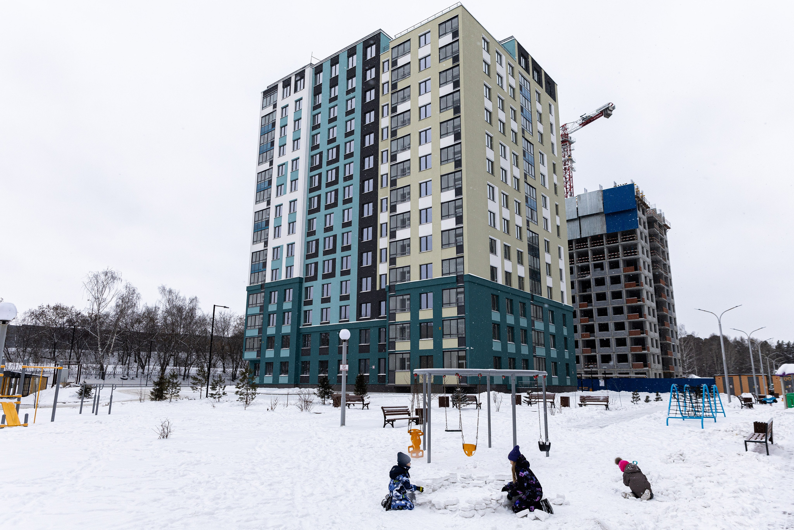 ЖК застройщика «Ривьера». Фотограф Родион Нарудинов