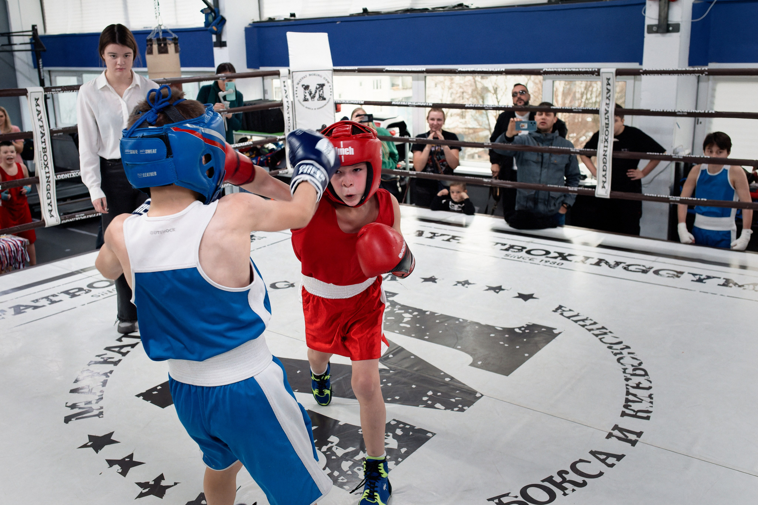 «Открытый ринг» в школе бокса Сергея Майфата. Зеленоград, 12.11.2023 г. Фотограф Никифоров-Гордеев Сергей. Москва и МО