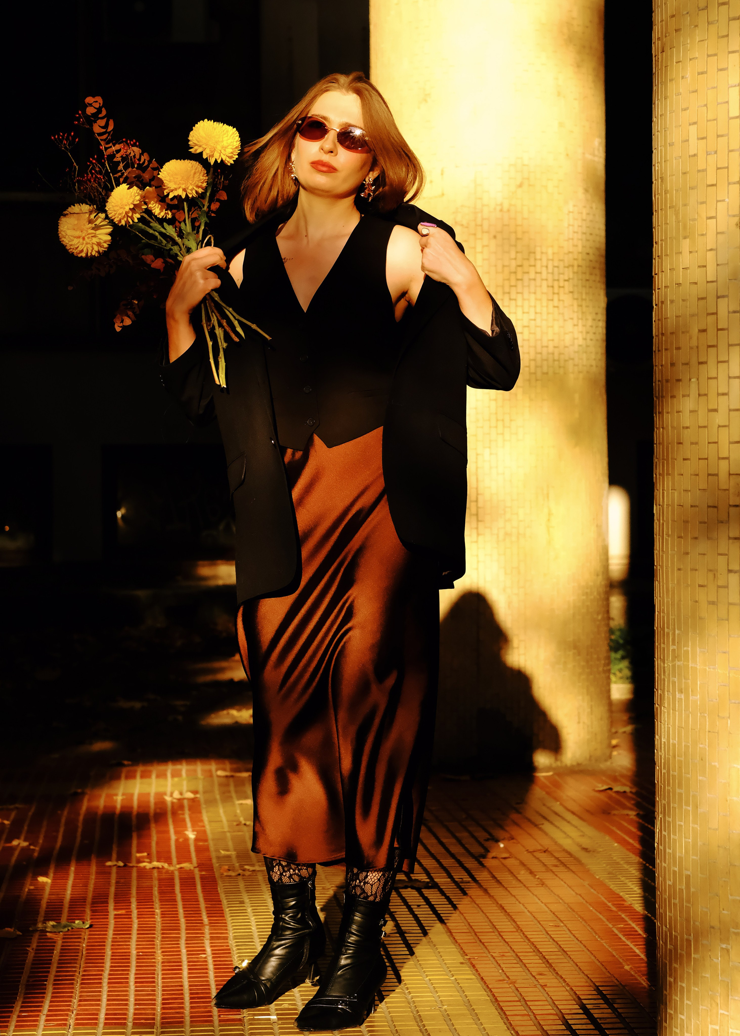 Personal photoshoot. Sasha Shu — retoucher and photographer