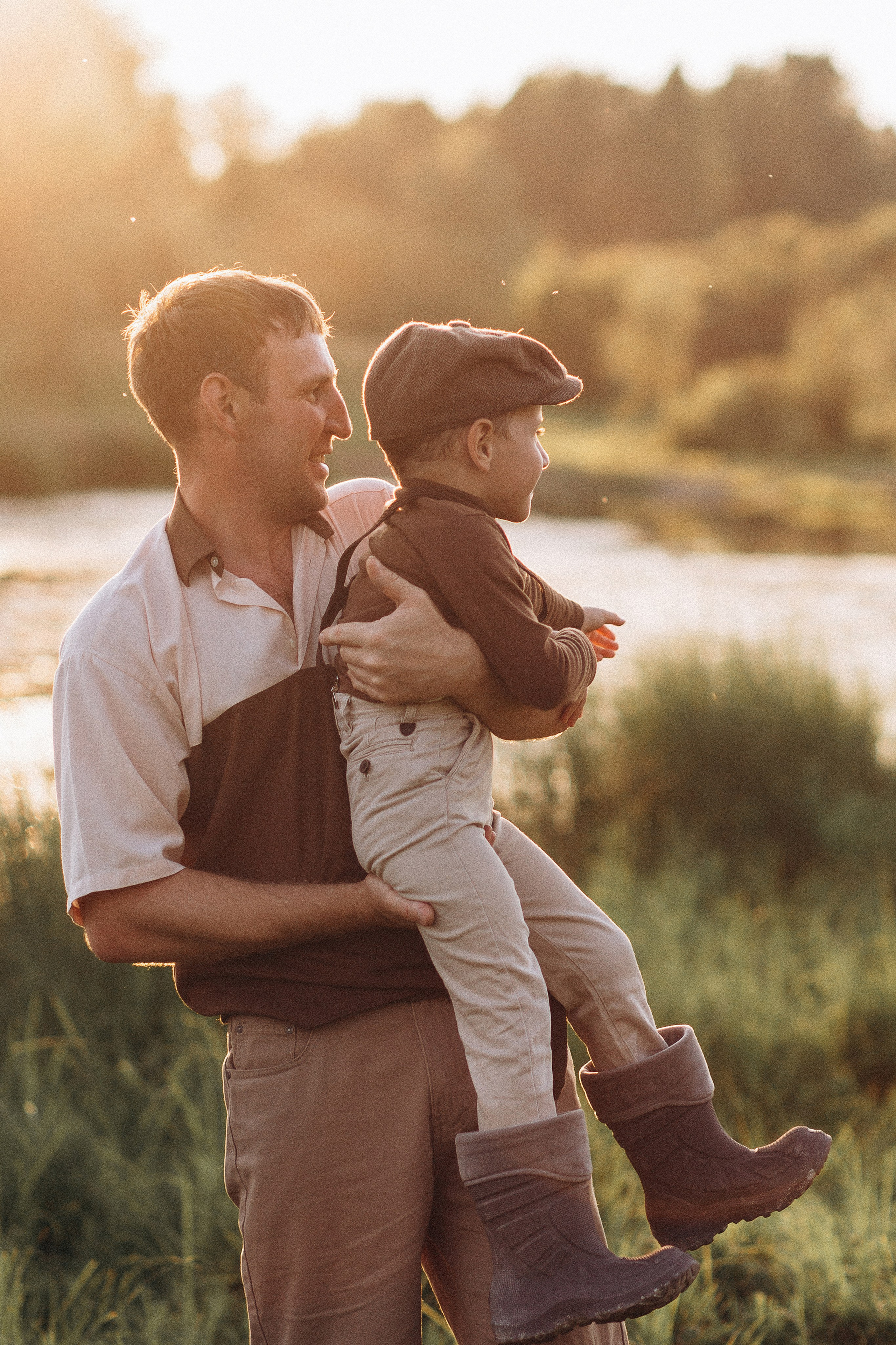 Даша, Денис, Макс, сибирское лето в деревне. Семейный фотограф в Москве Марина Петра