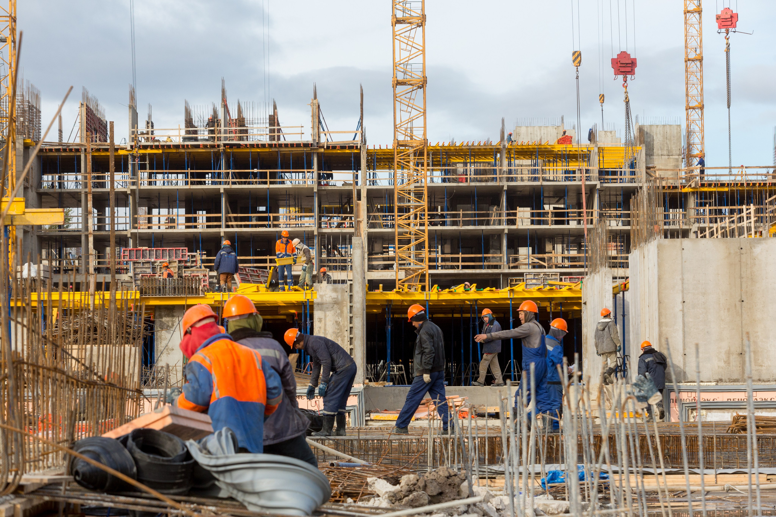 Стройки. Архитектурный и репортажный фотограф Александронок Алексей