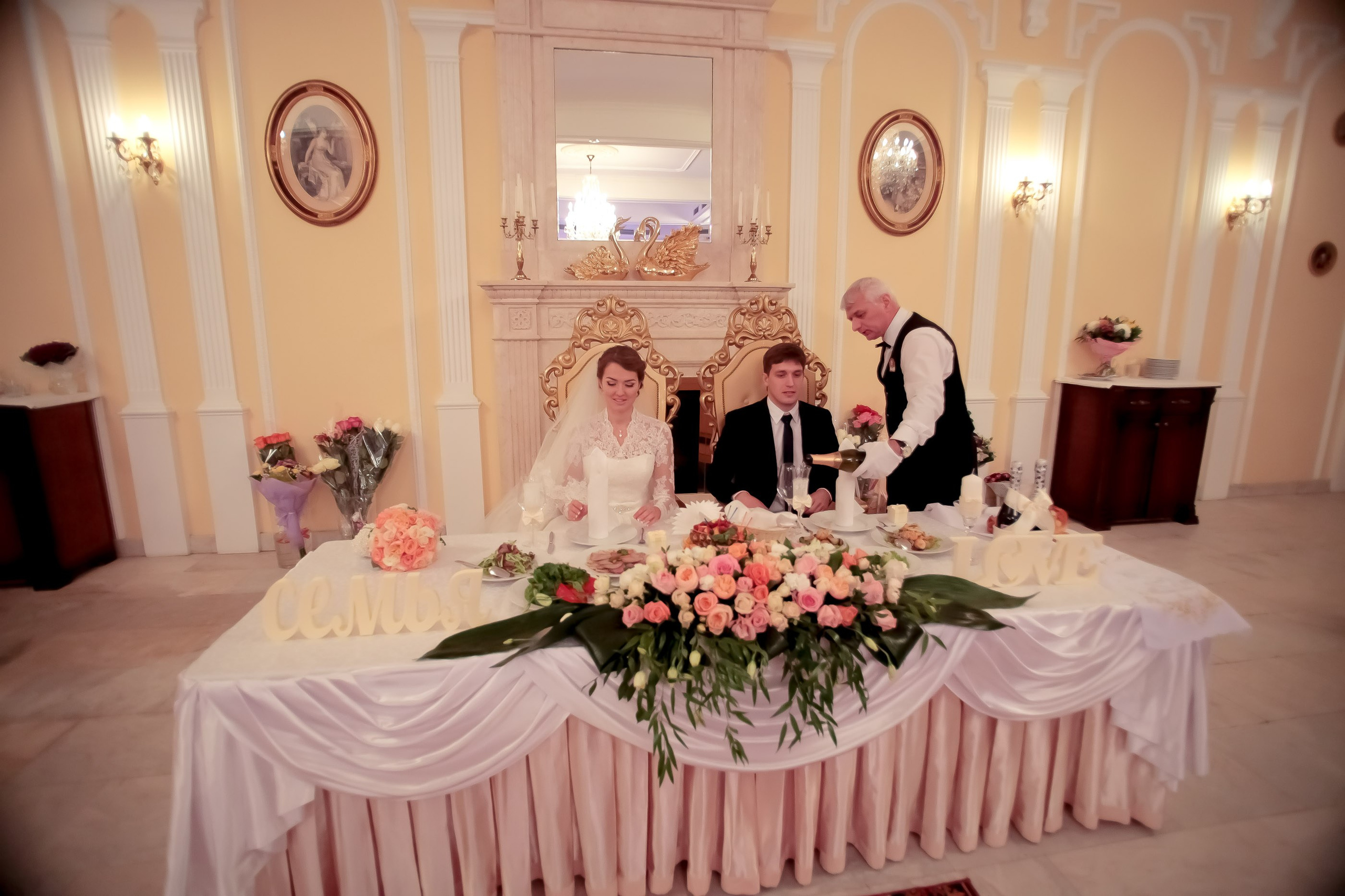 Банкет/Banquet. Максим Матвийченко и Виктория Басова профессионалы своего дела