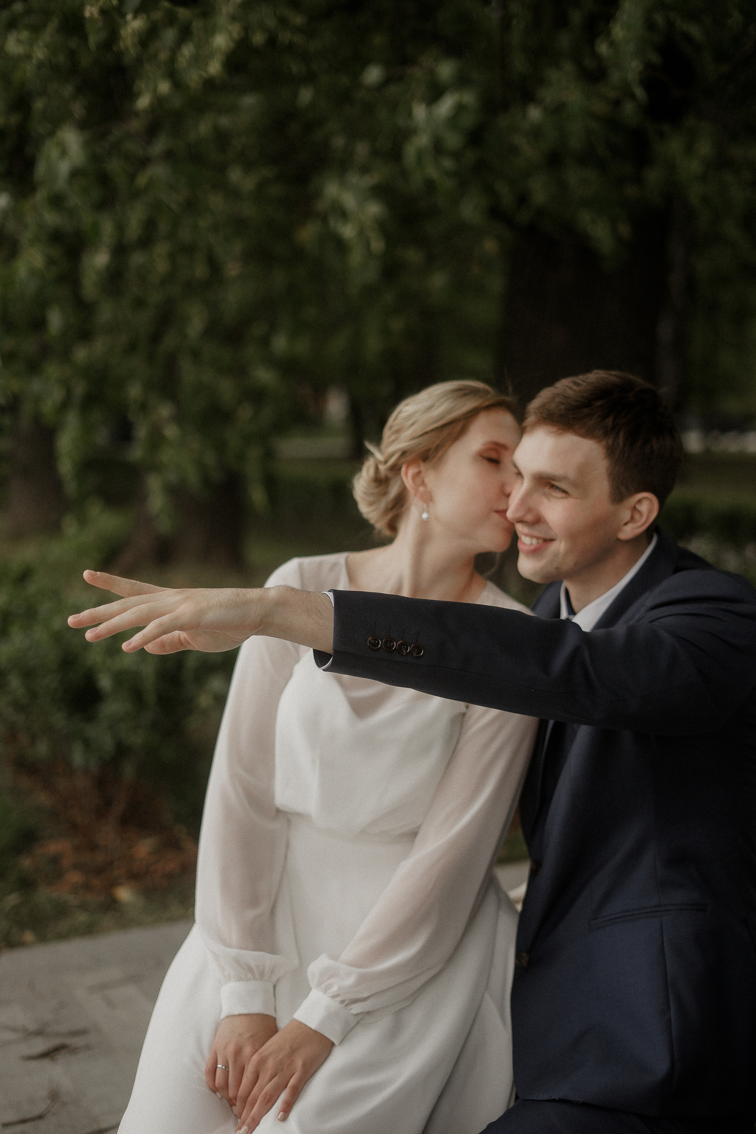Анастасия и Александр. Северный Речной вокзал. Свадебный фотограф Марина Попова