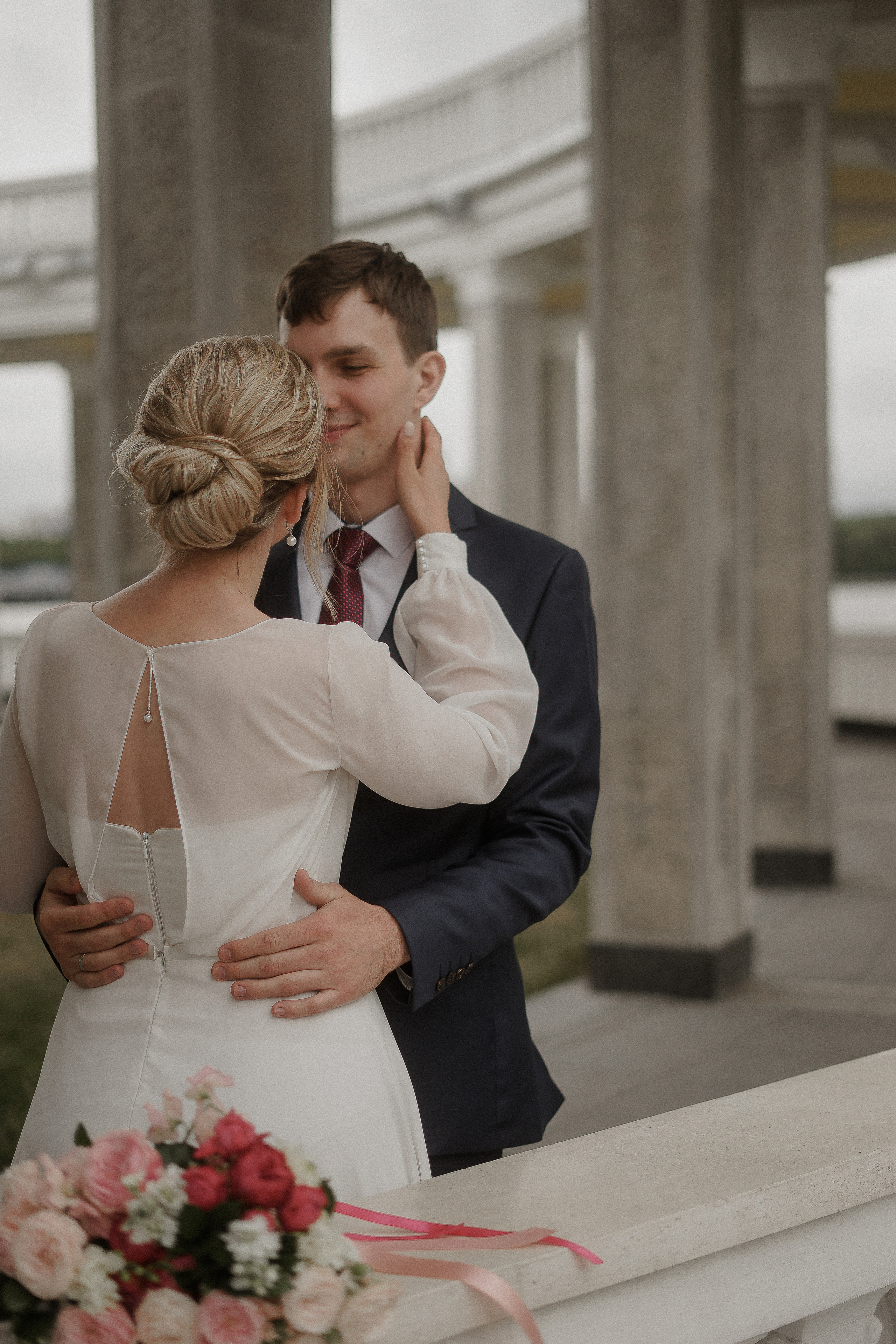 Анастасия и Александр. Северный Речной вокзал. Свадебный фотограф Марина Попова