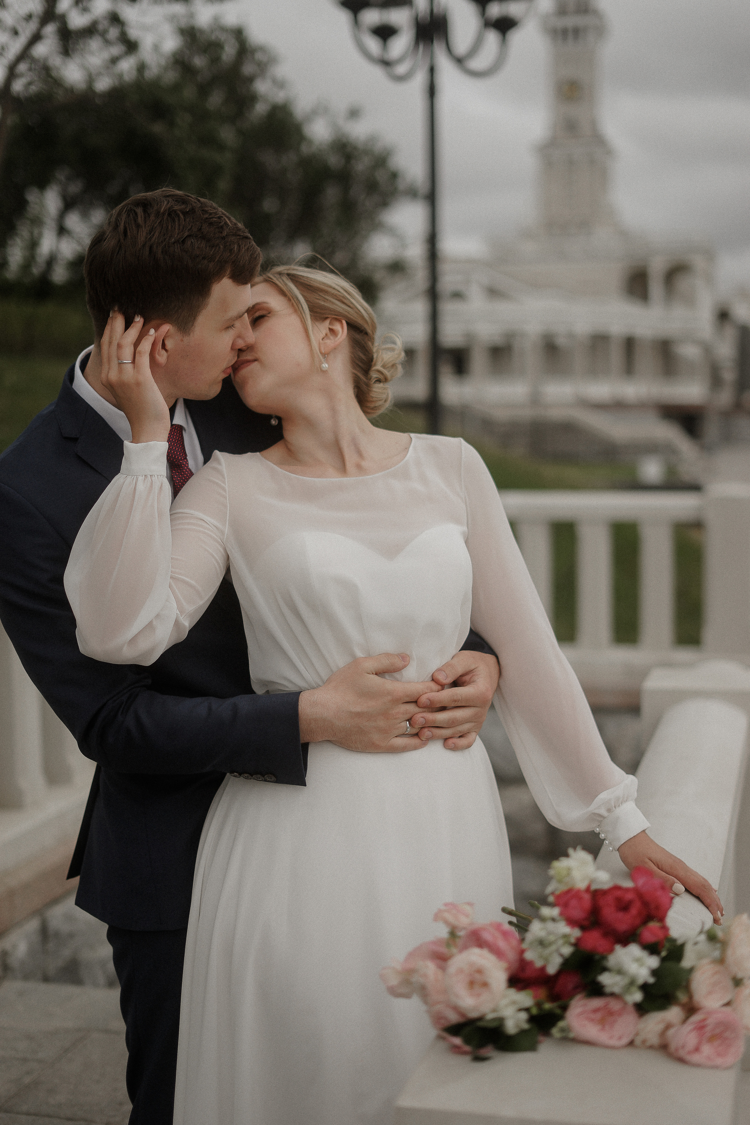 Анастасия и Александр. Северный Речной вокзал. Свадебный фотограф Марина Попова