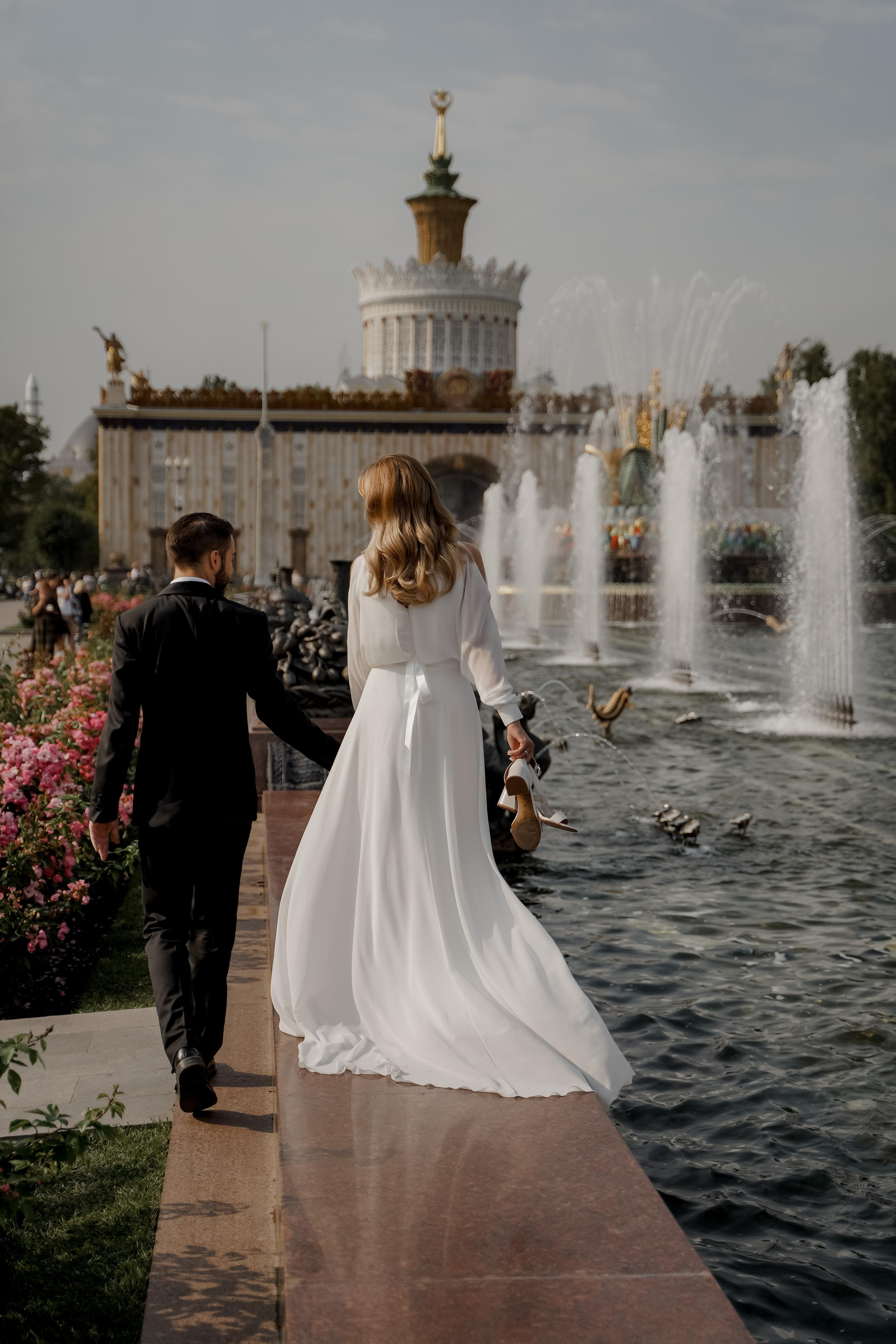 Алина и Иван. ВДНХ. Свадебный фотограф Марина Попова