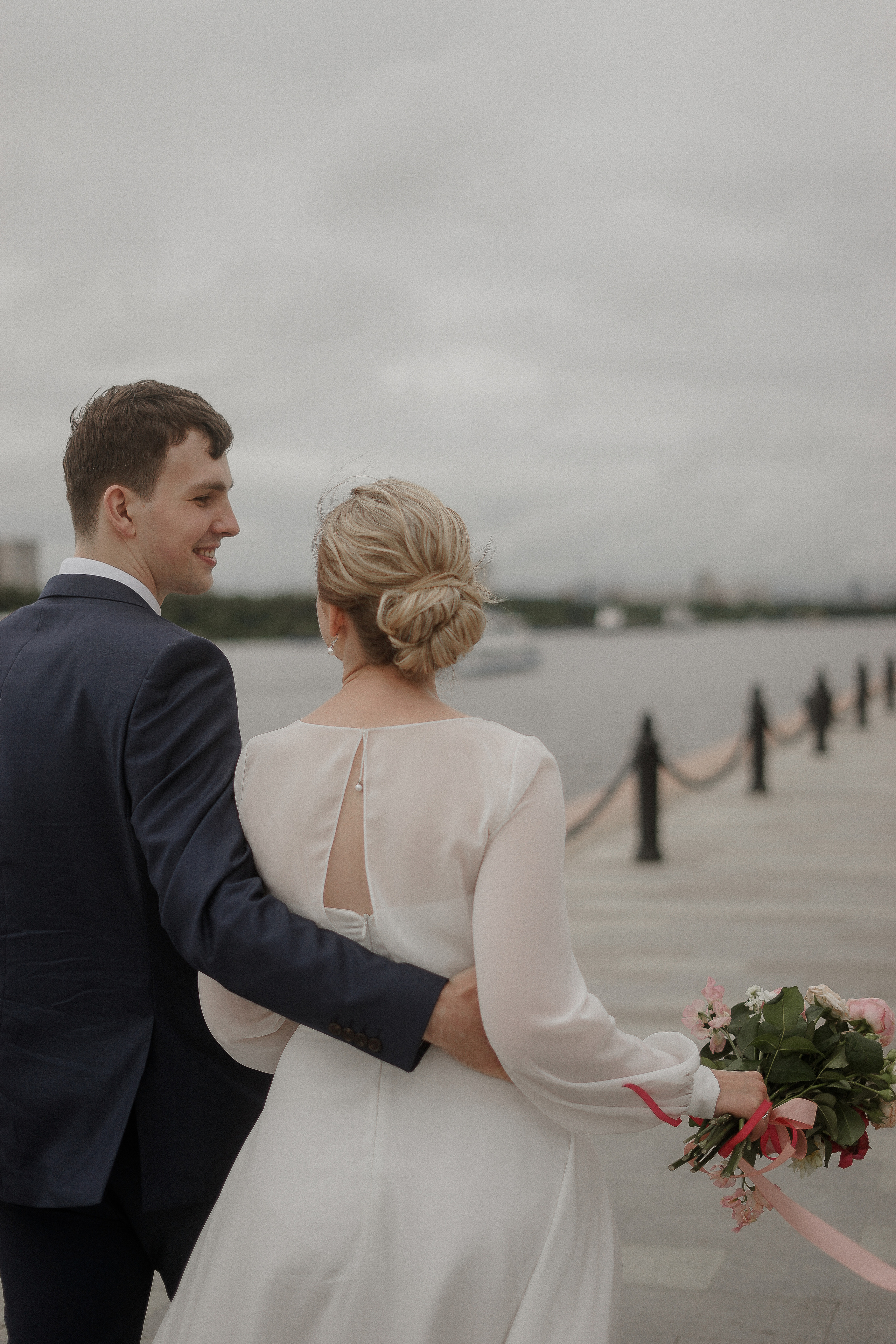 Анастасия и Александр. Северный Речной вокзал. Свадебный фотограф Марина Попова