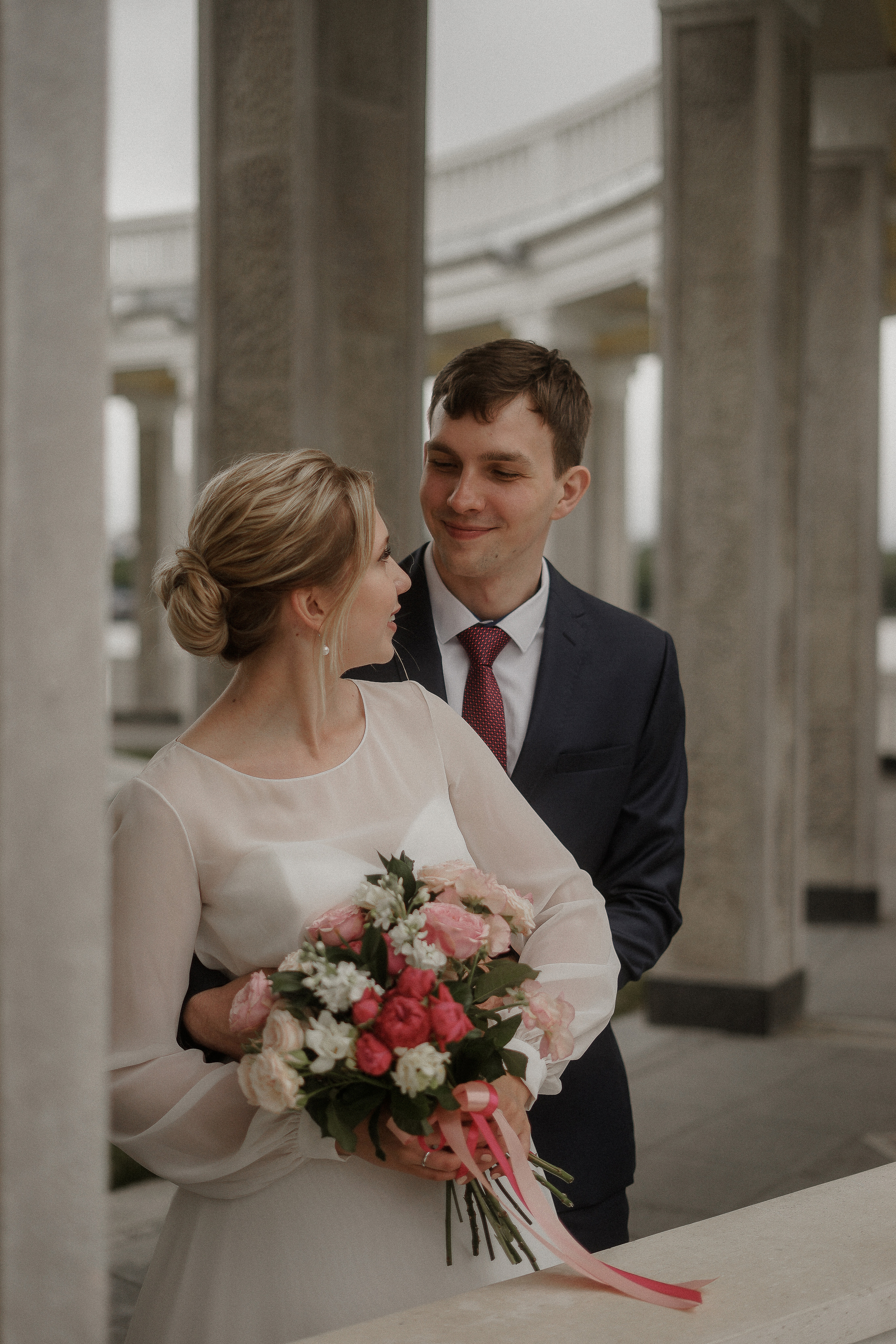 Анастасия и Александр. Северный Речной вокзал. Свадебный фотограф Марина Попова