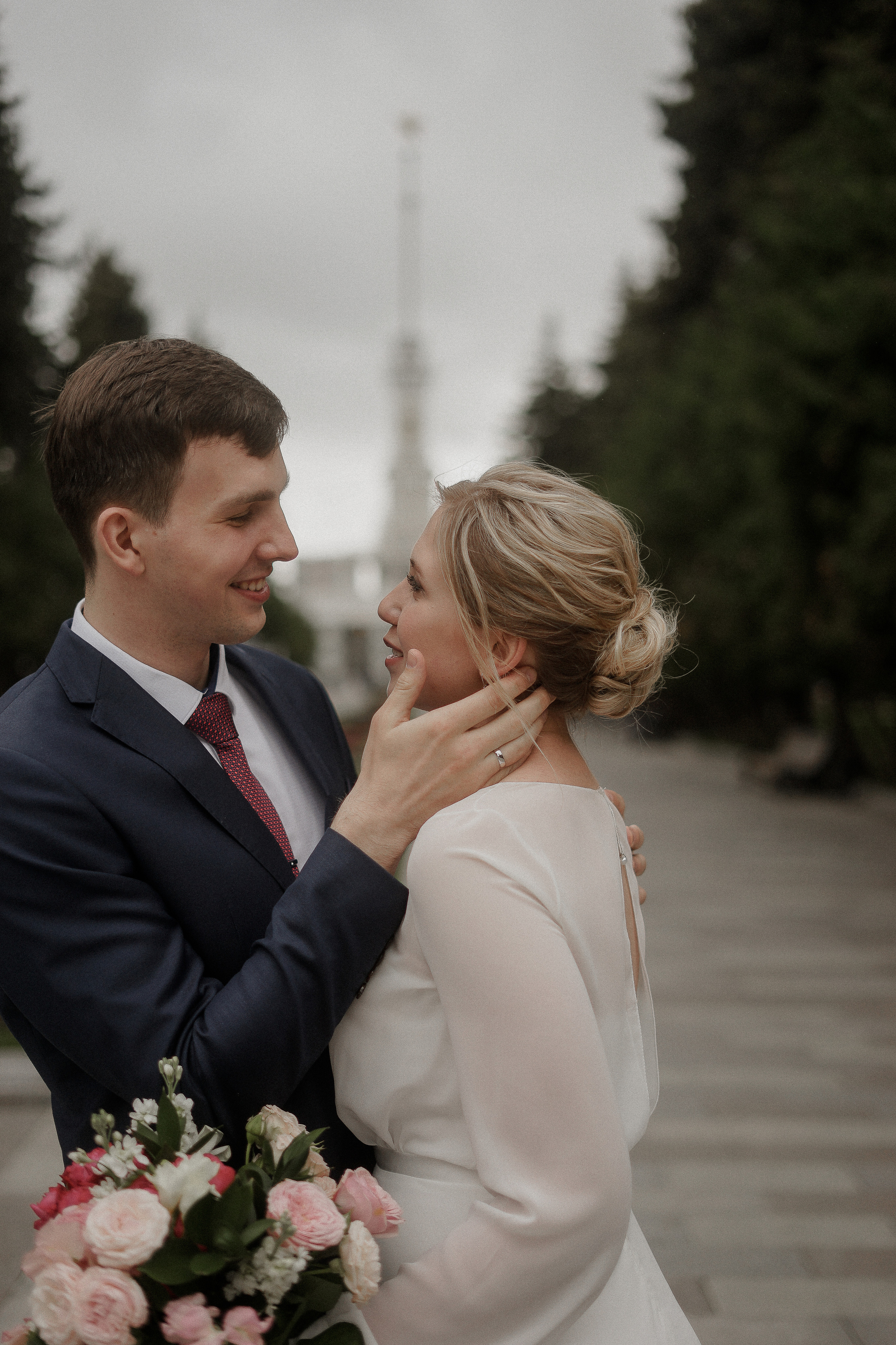 Анастасия и Александр. Северный Речной вокзал. Свадебный фотограф Марина Попова