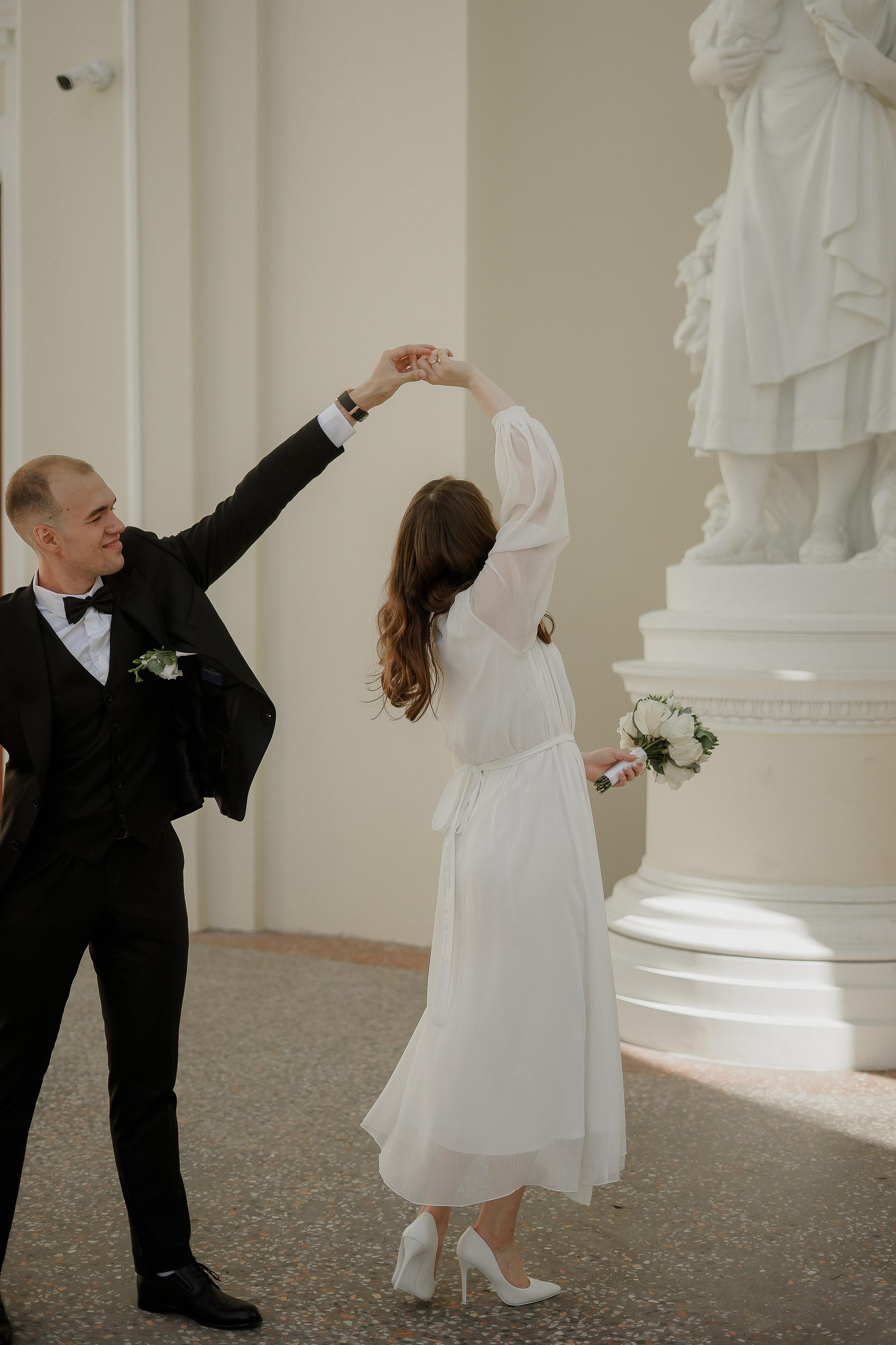 Екатерина и Никита. ВДНХ. Свадебный фотограф Марина Попова