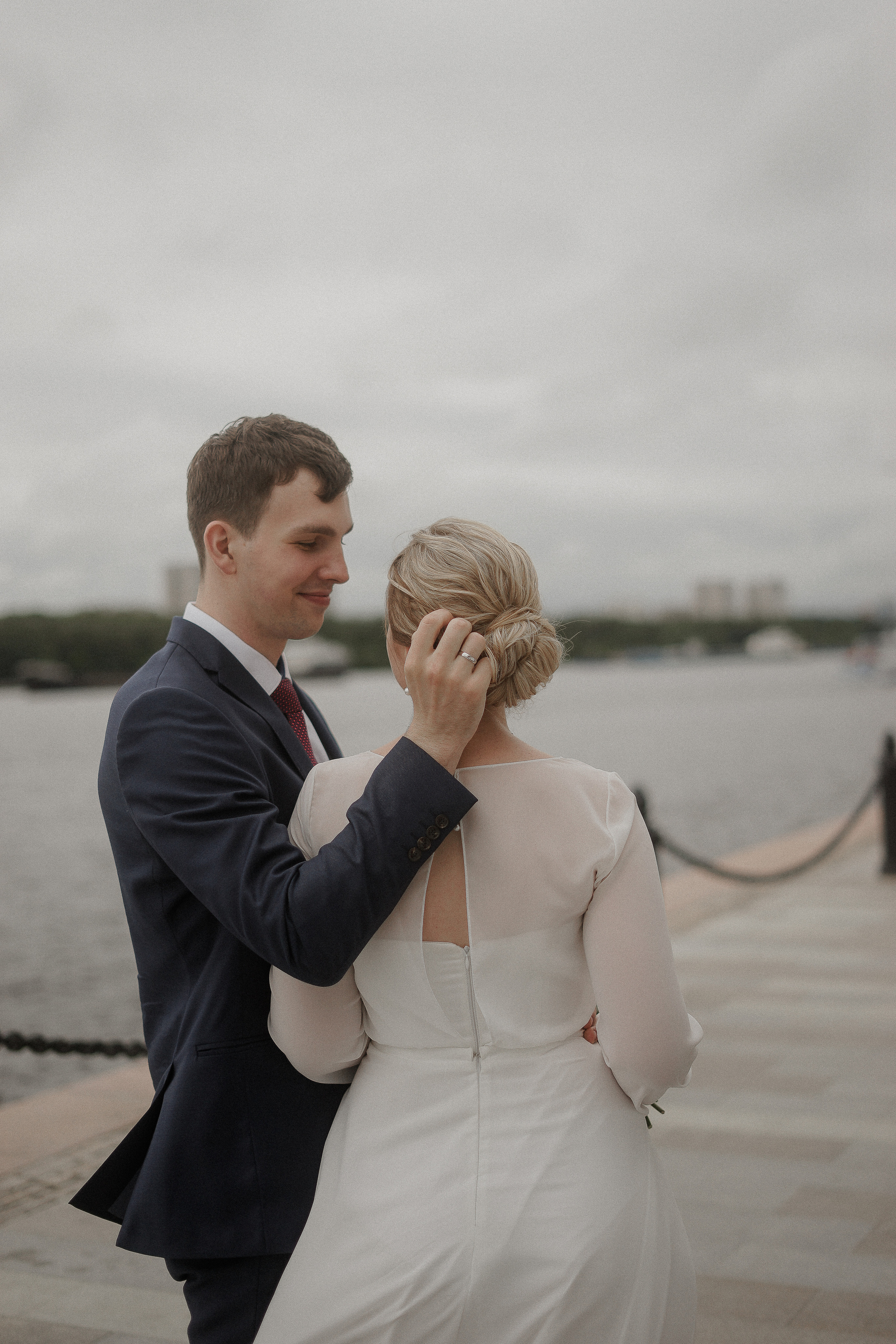 Анастасия и Александр. Северный Речной вокзал. Свадебный фотограф Марина Попова