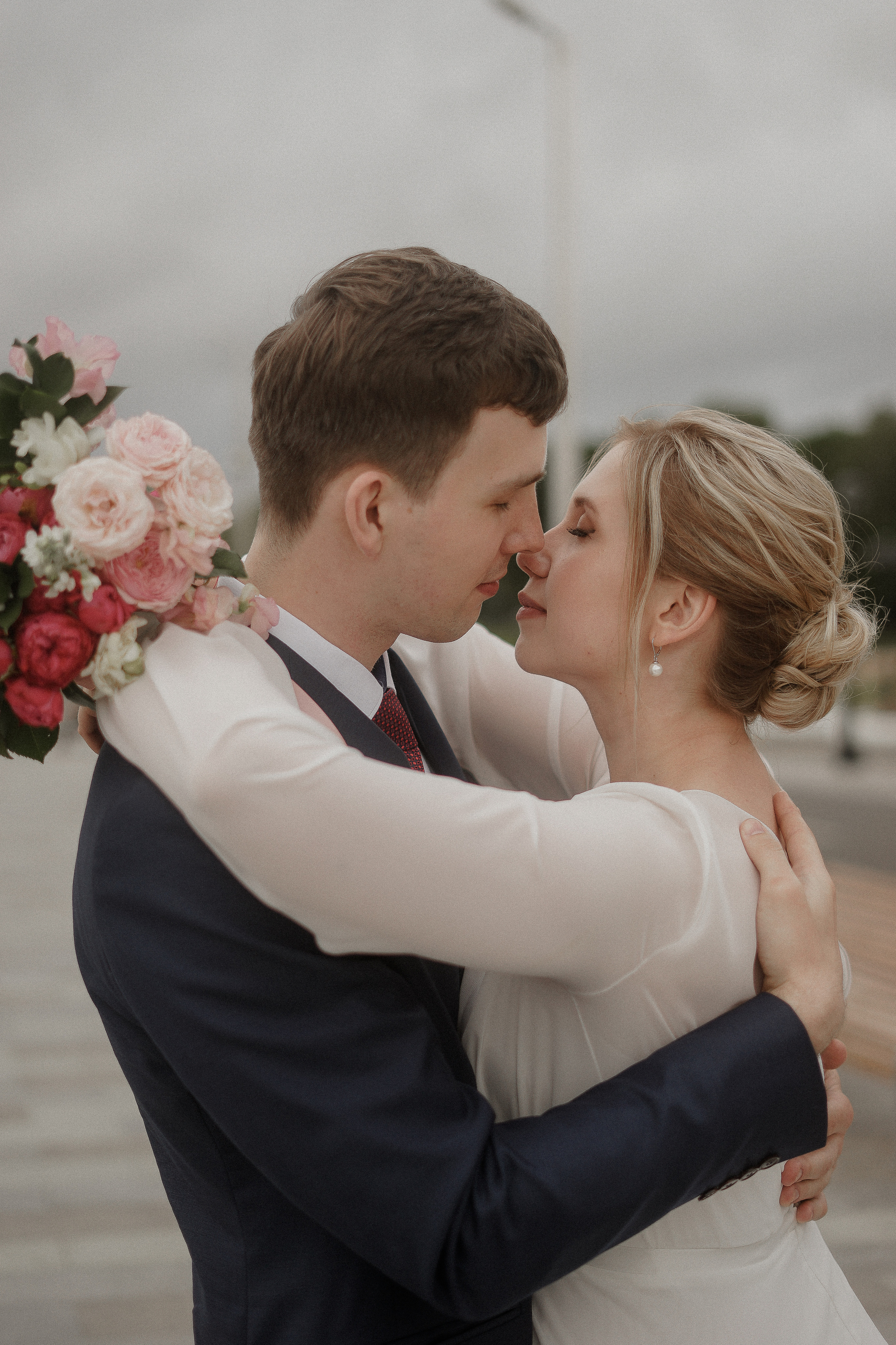 Анастасия и Александр. Северный Речной вокзал. Свадебный фотограф Марина Попова