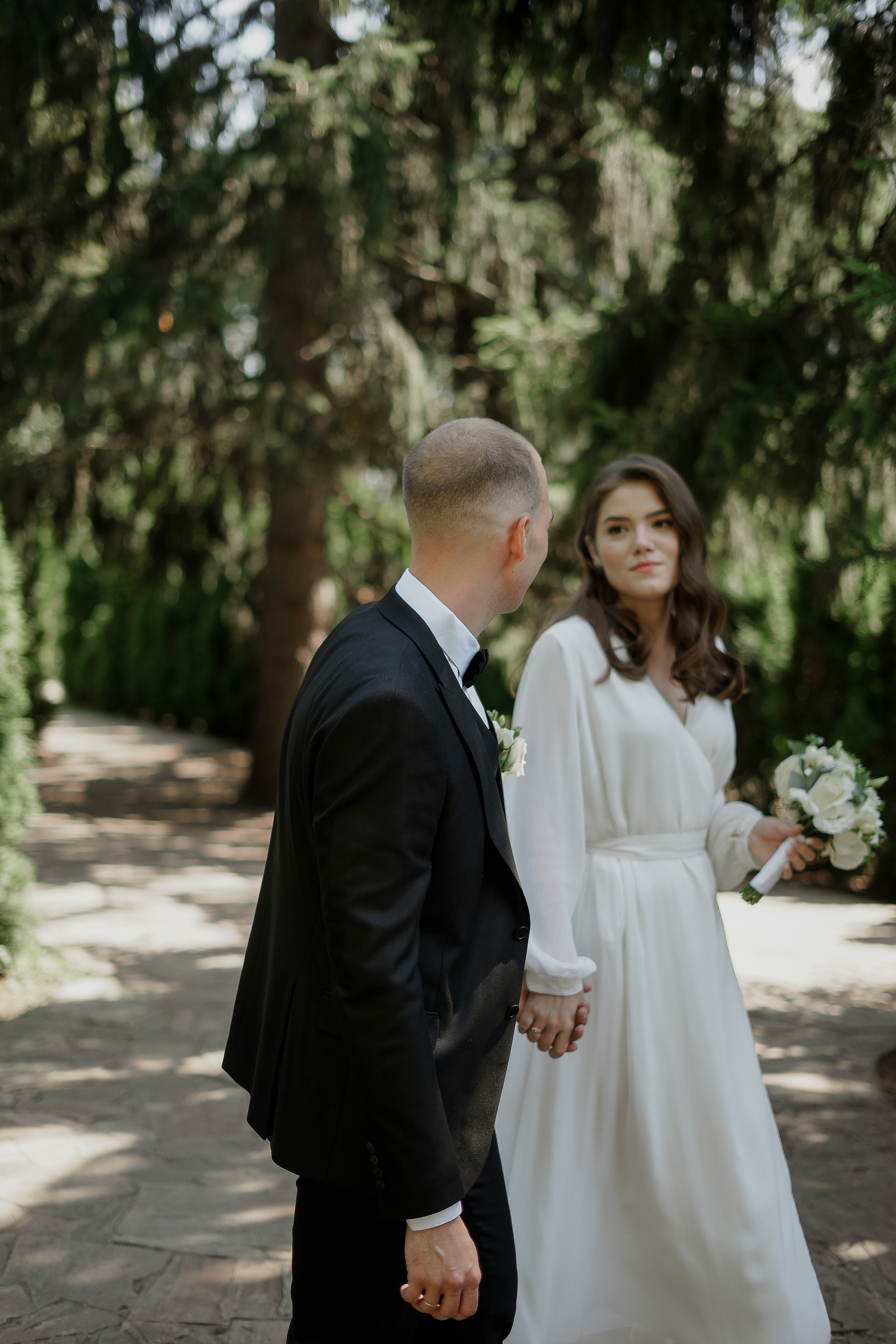 Екатерина и Никита. ВДНХ. Свадебный фотограф Марина Попова