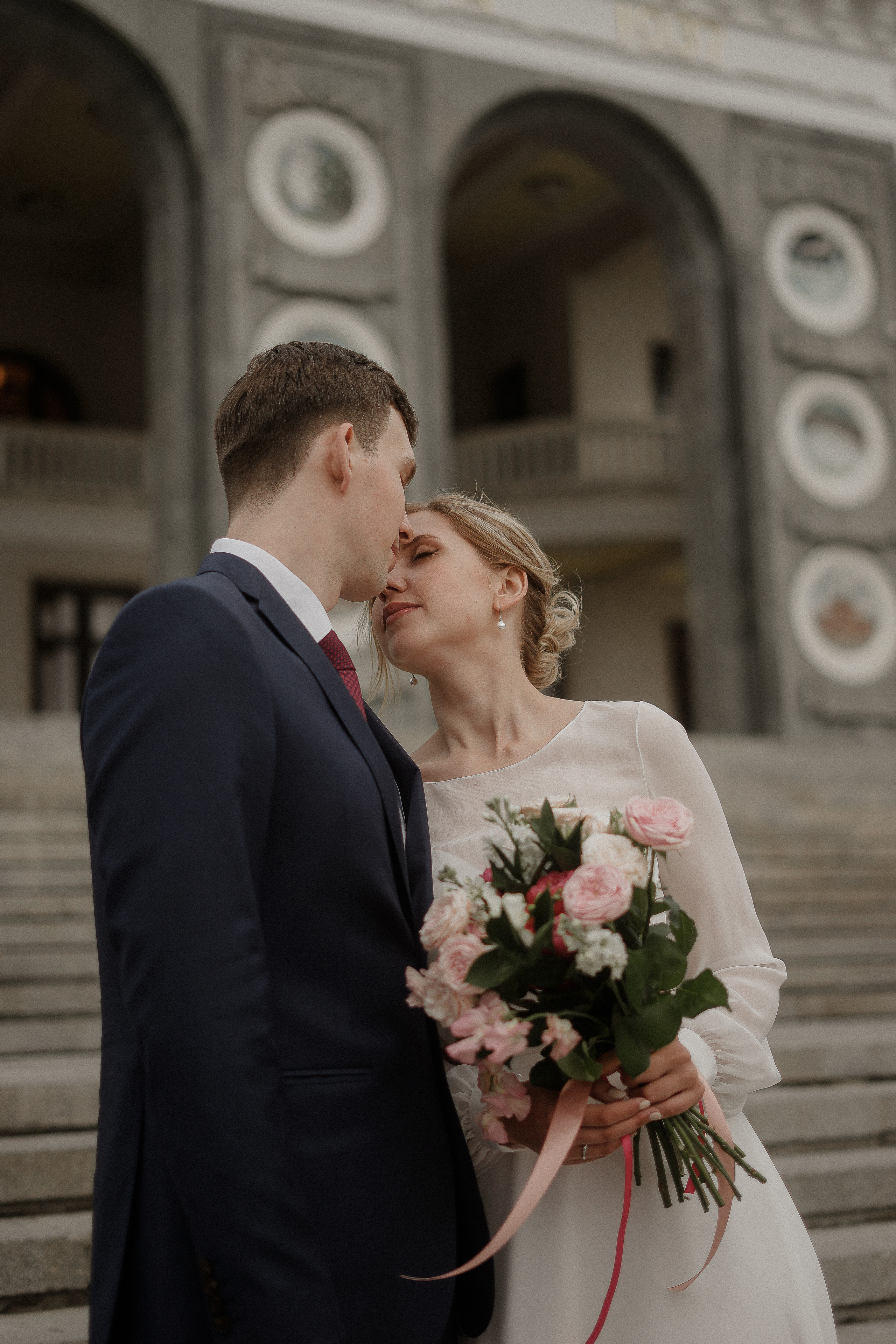 Анастасия и Александр. Северный Речной вокзал. Свадебный фотограф Марина Попова