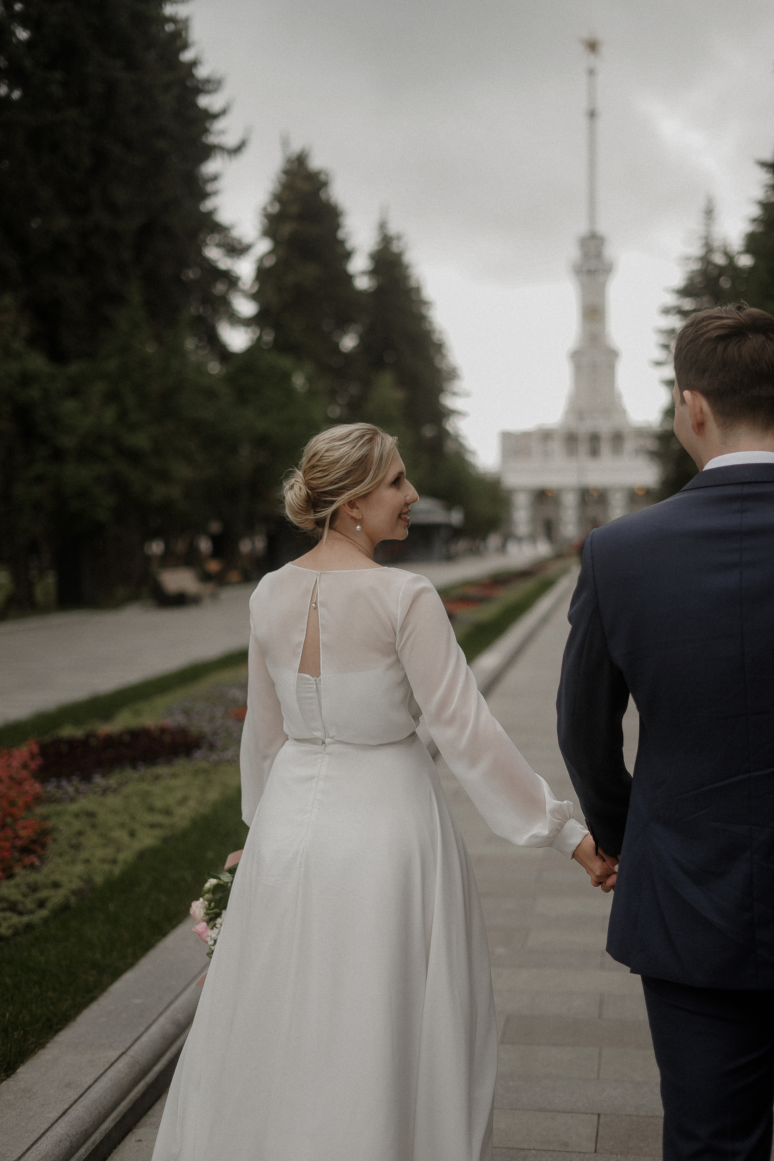 Анастасия и Александр. Северный Речной вокзал. Свадебный фотограф Марина Попова