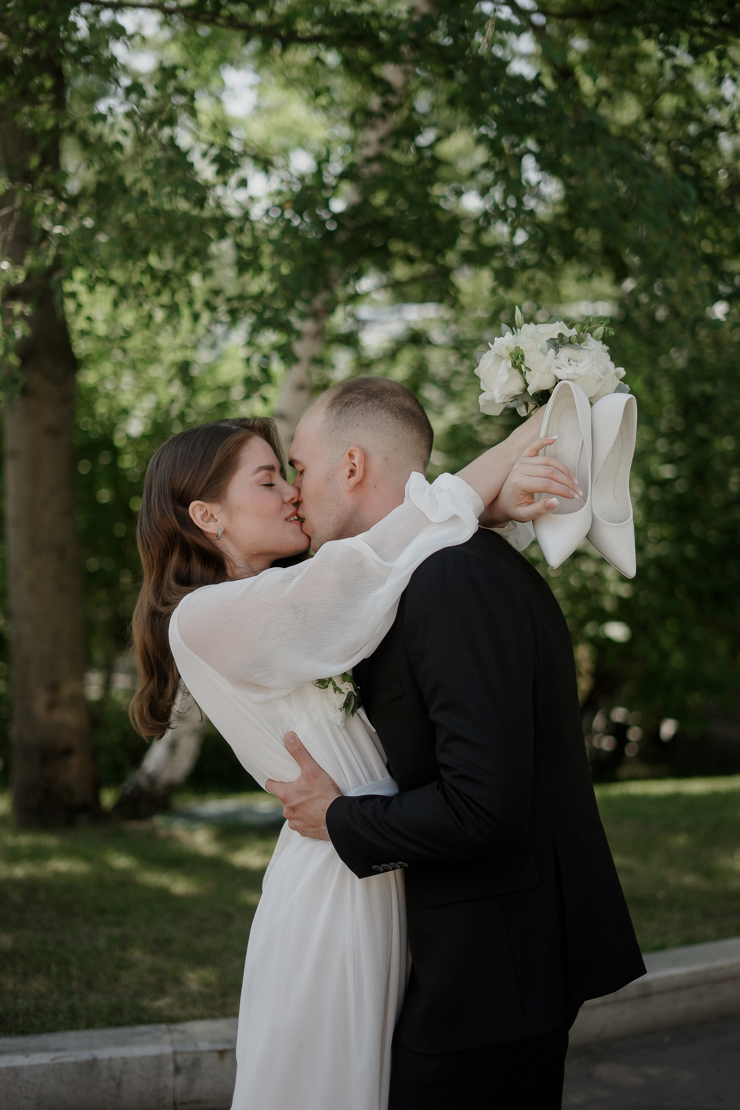 Екатерина и Никита. ВДНХ. Свадебный фотограф Марина Попова