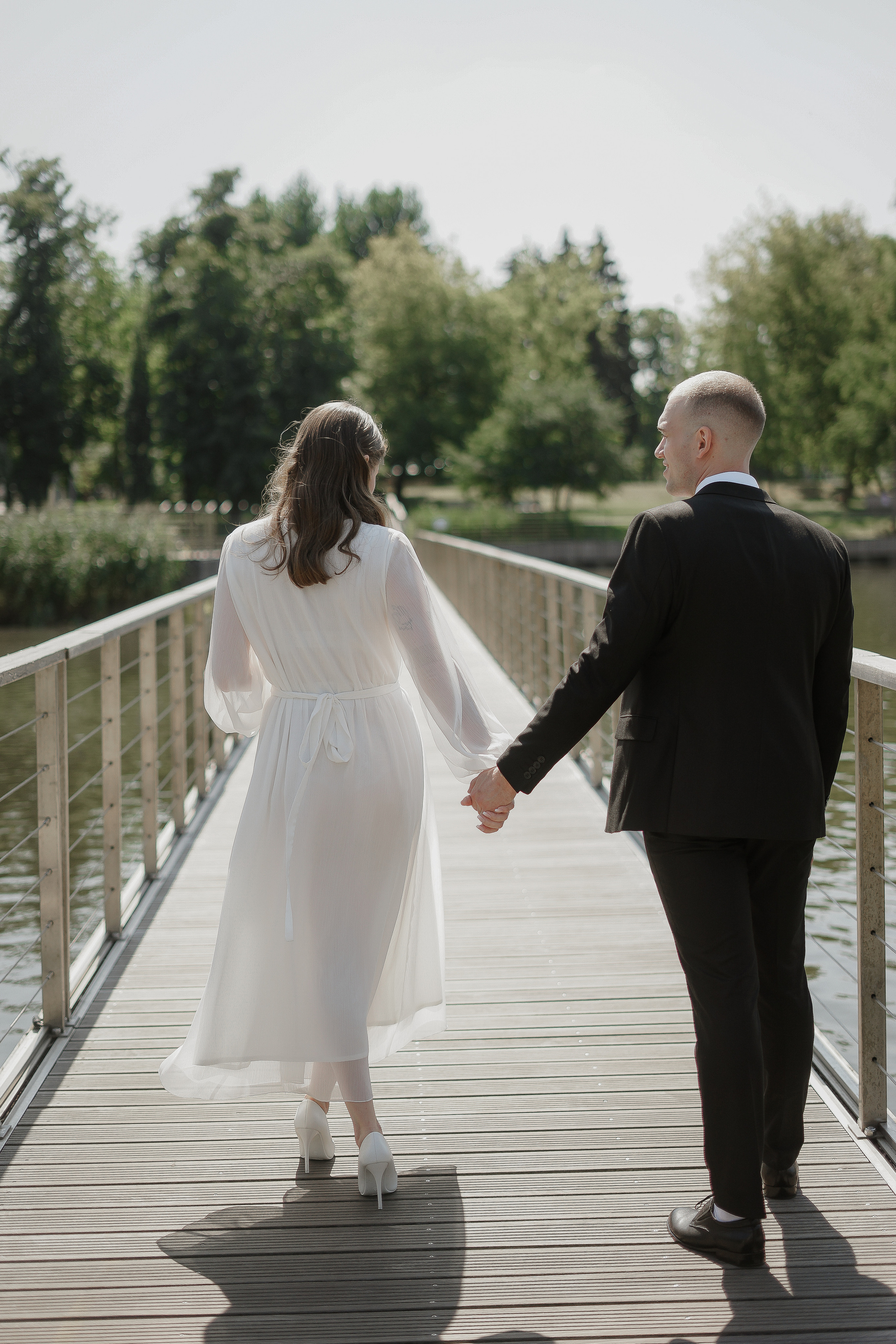 Екатерина и Никита. ВДНХ. Свадебный фотограф Марина Попова