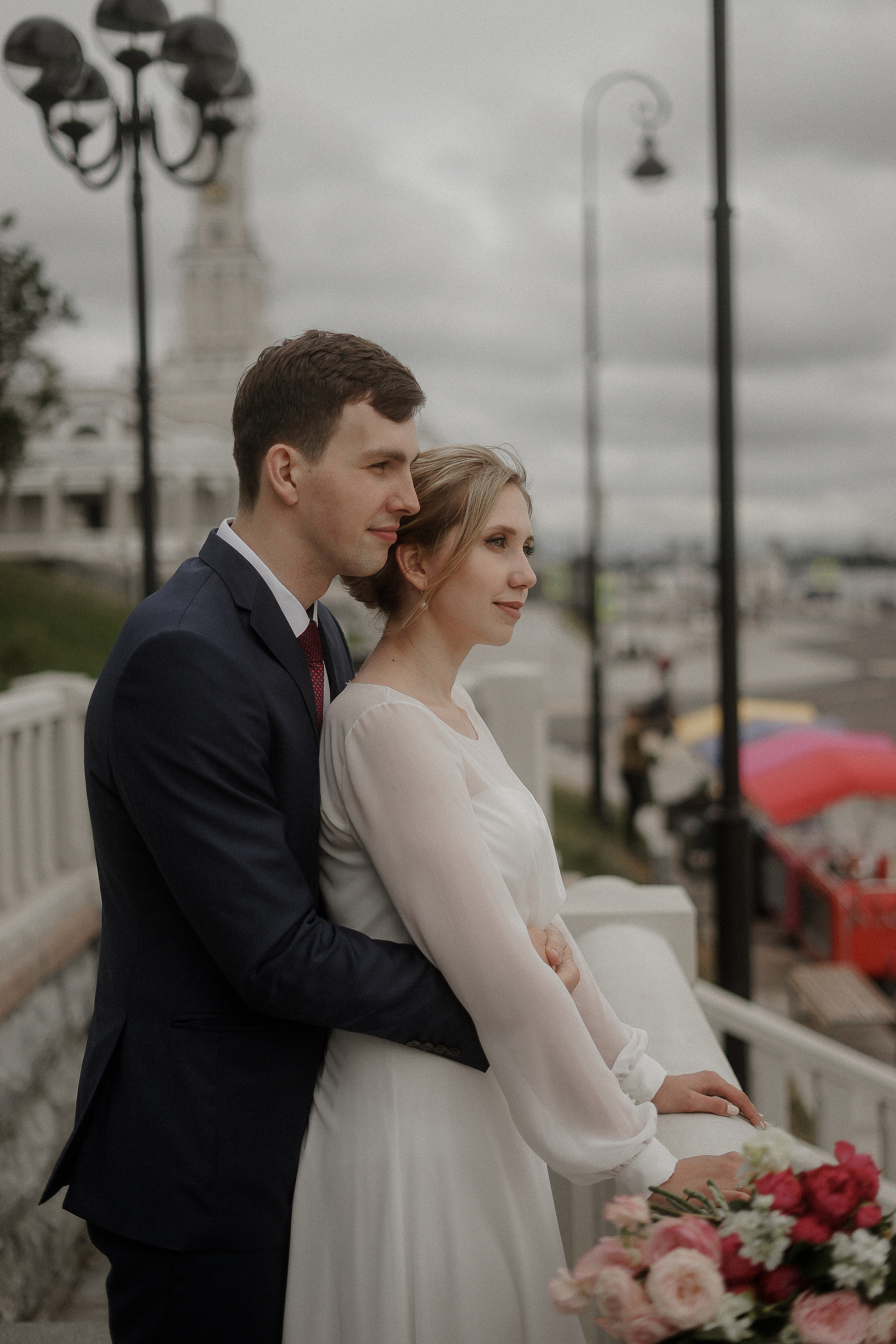 Анастасия и Александр. Северный Речной вокзал. Свадебный фотограф Марина Попова