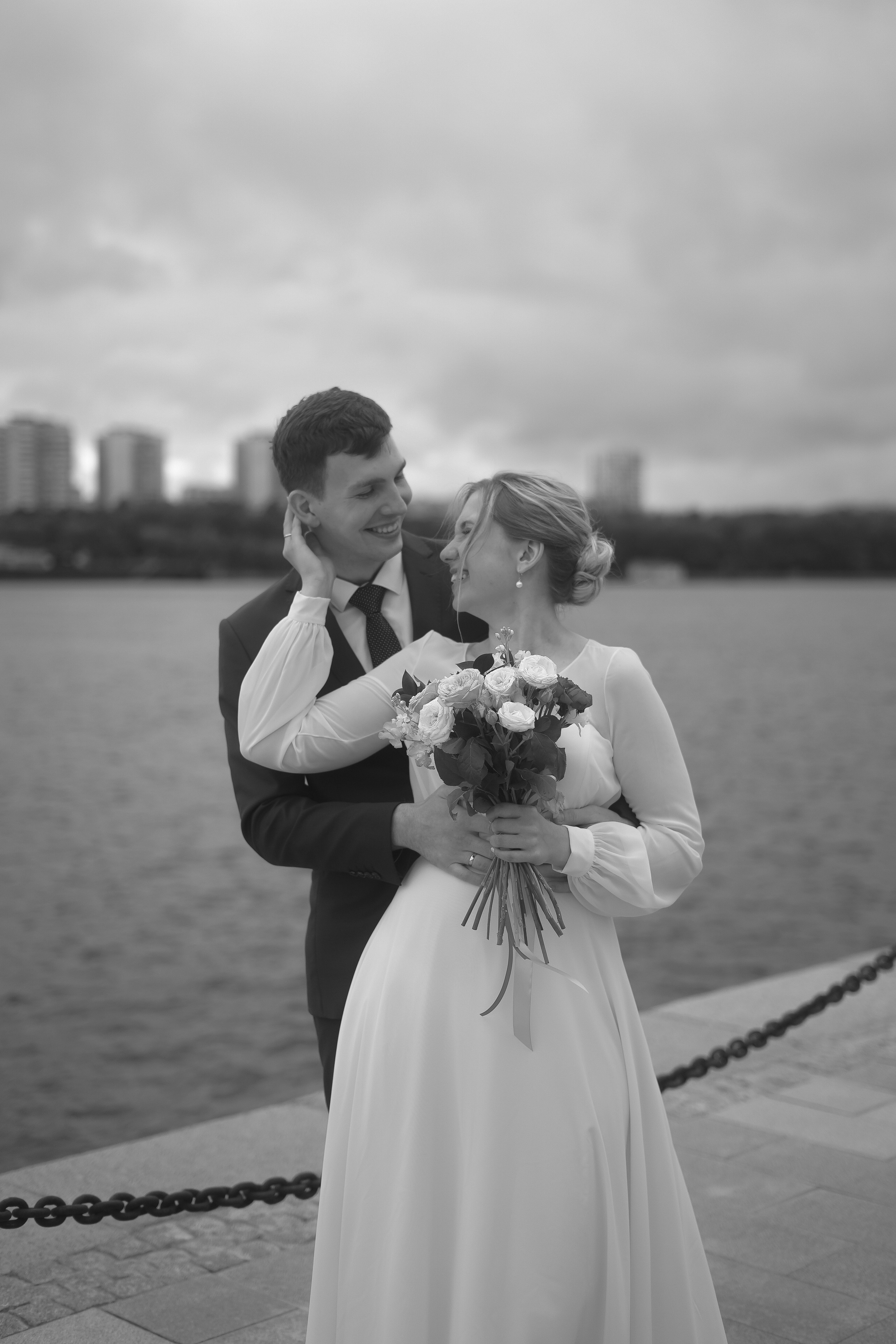 Анастасия и Александр. Северный Речной вокзал. Свадебный фотограф Марина Попова
