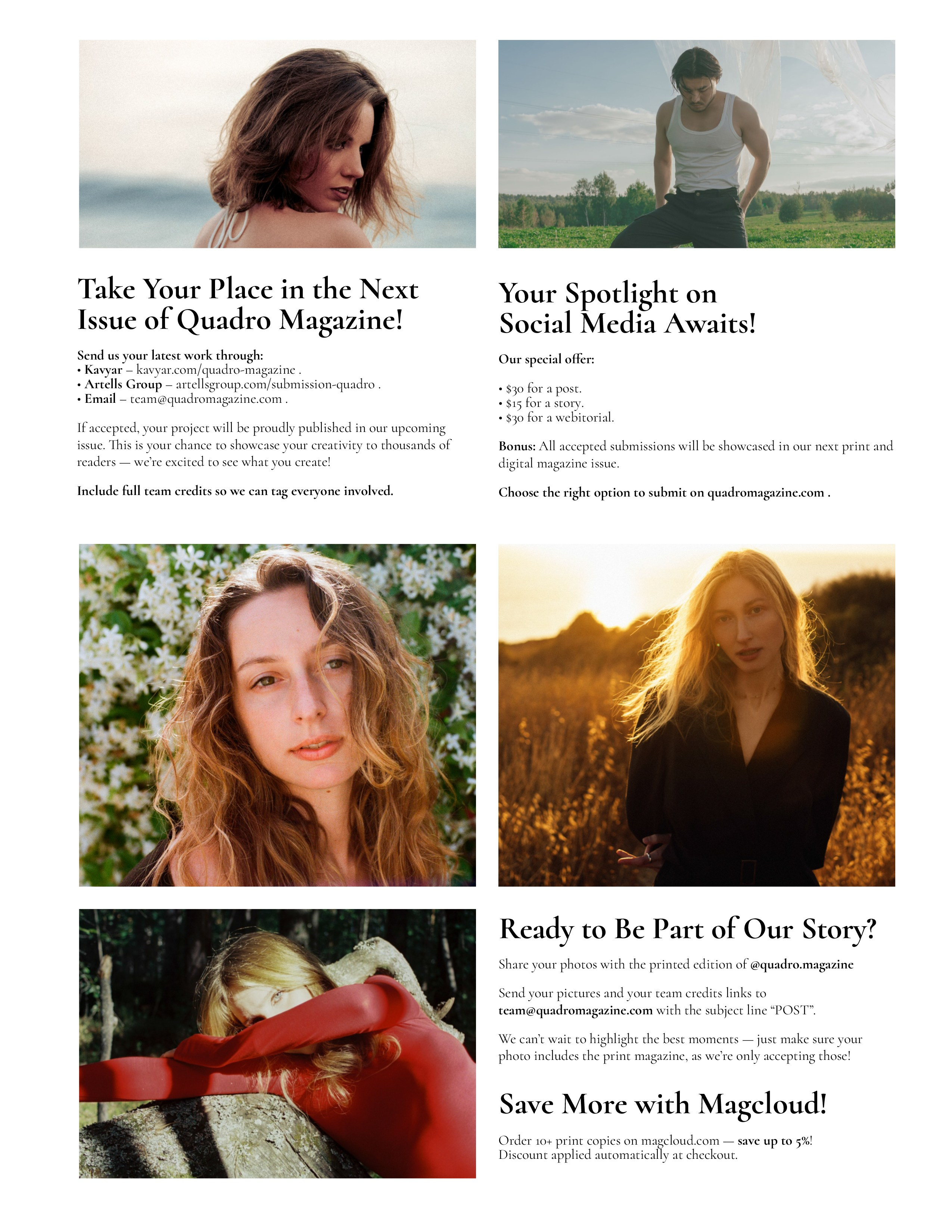 Публикации в журналах. Портретный и репортажный фотограф в Москве Кристина Никитюк kristina_koa