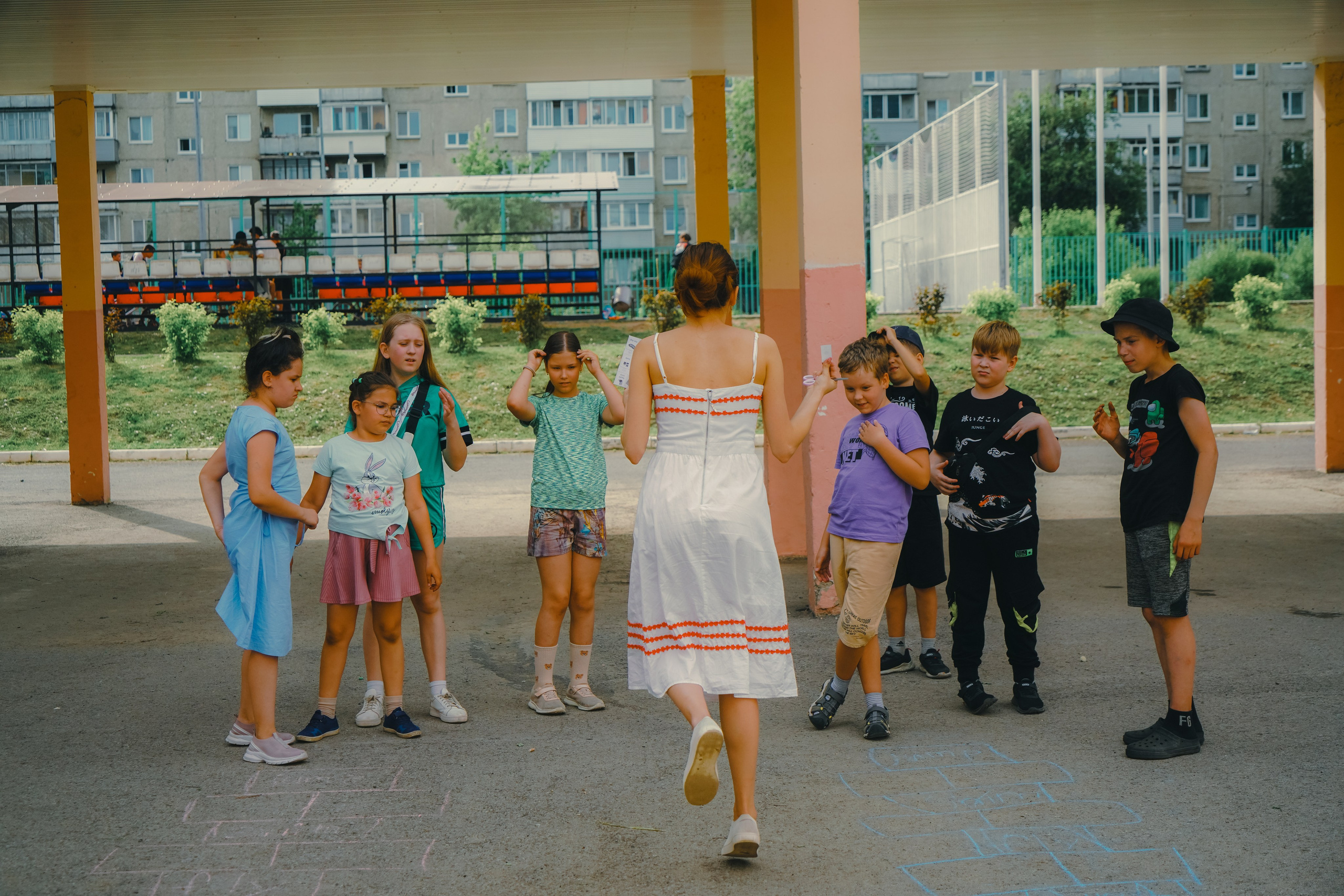 Английский лагерь в школе, Июнь 2024