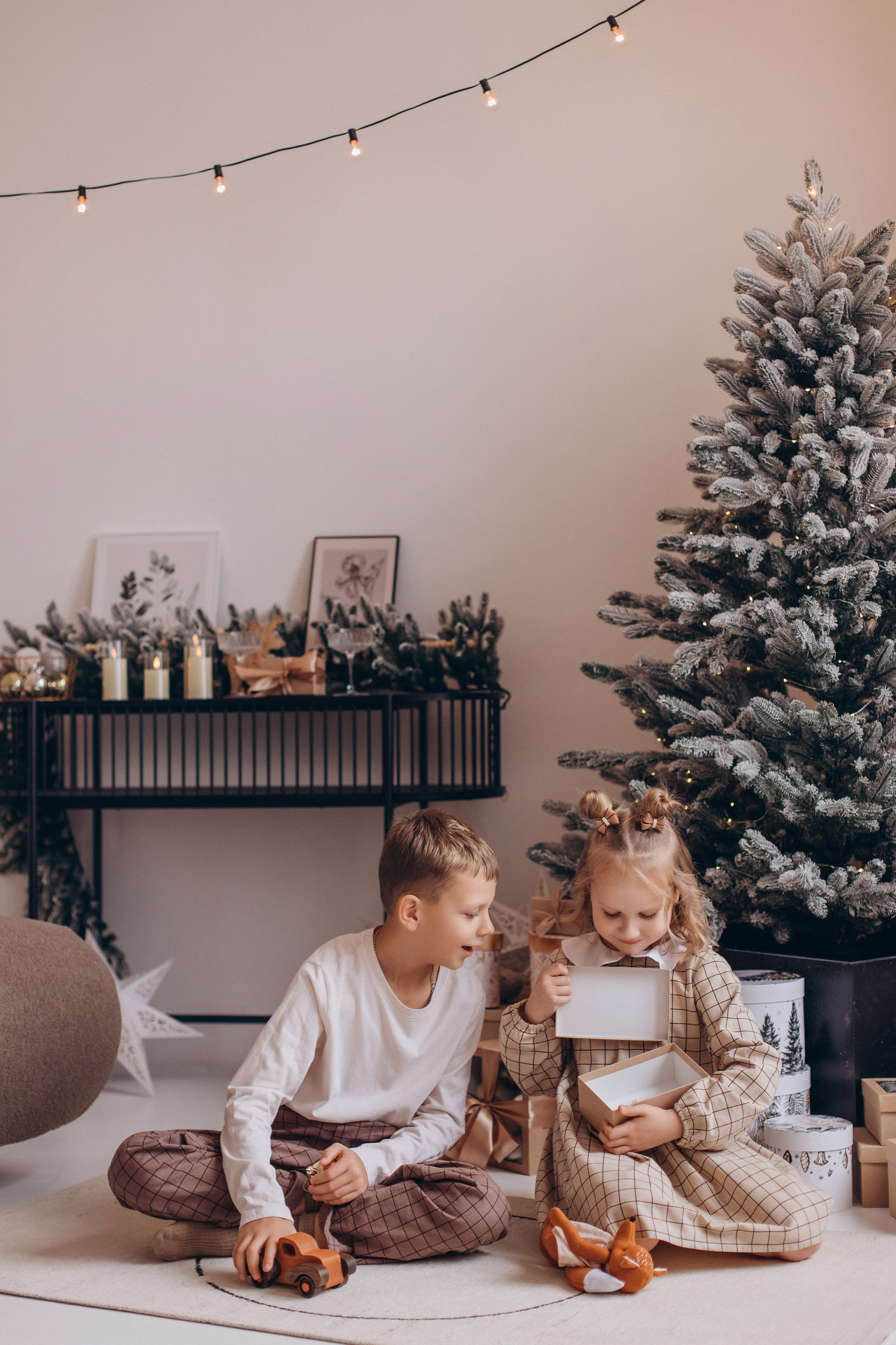 Новогодняя история для семьи Тищенко. Валентина Удалая — семейный и портретный фотограф в Брянске