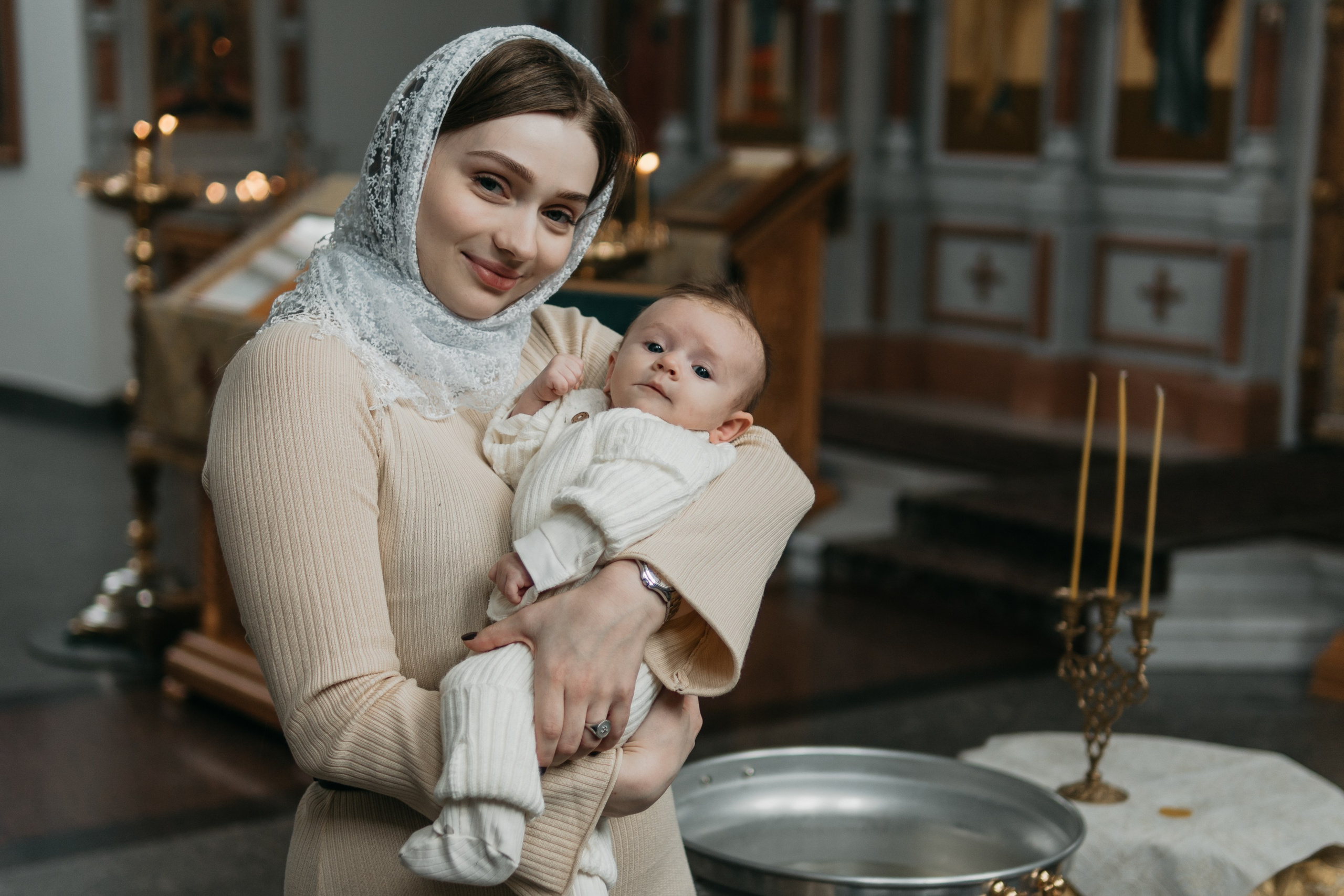 Крещение Варвары. Фотограф Павлова Светлана / Брянск /