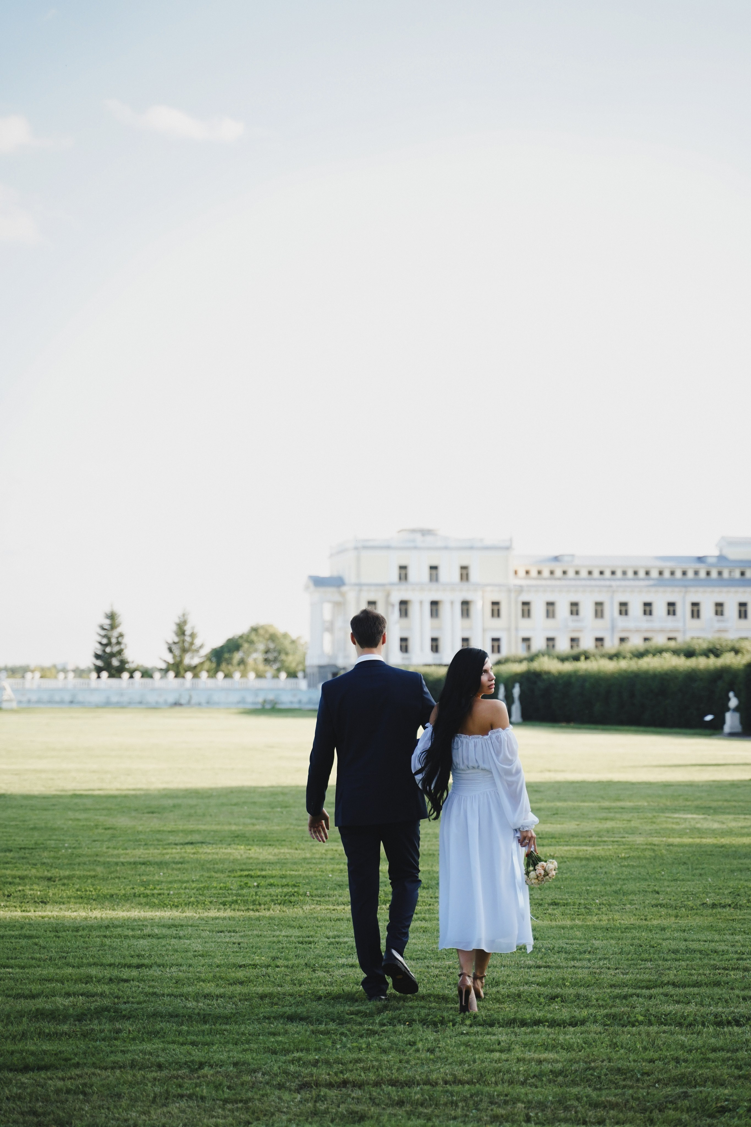 Свадебная Фотосессия в усадьбе Архангельское