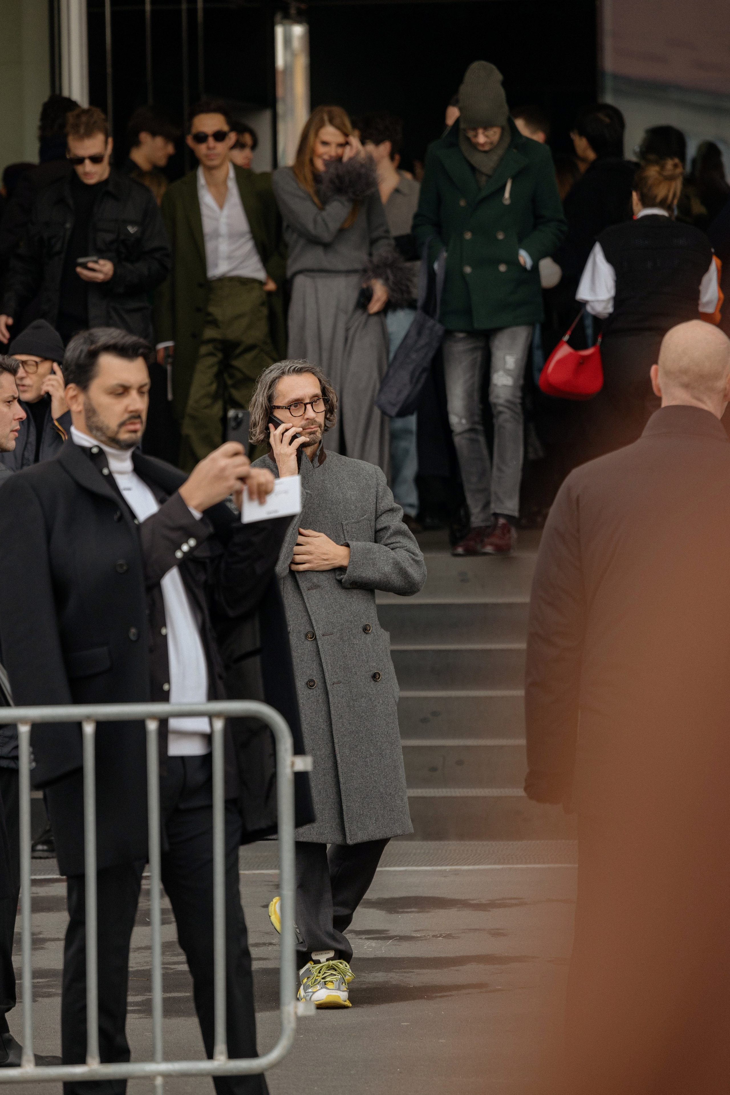 Milan Mens fashion week FW 24/25 PRADA. Photographer in Milan Ivan Goncharov