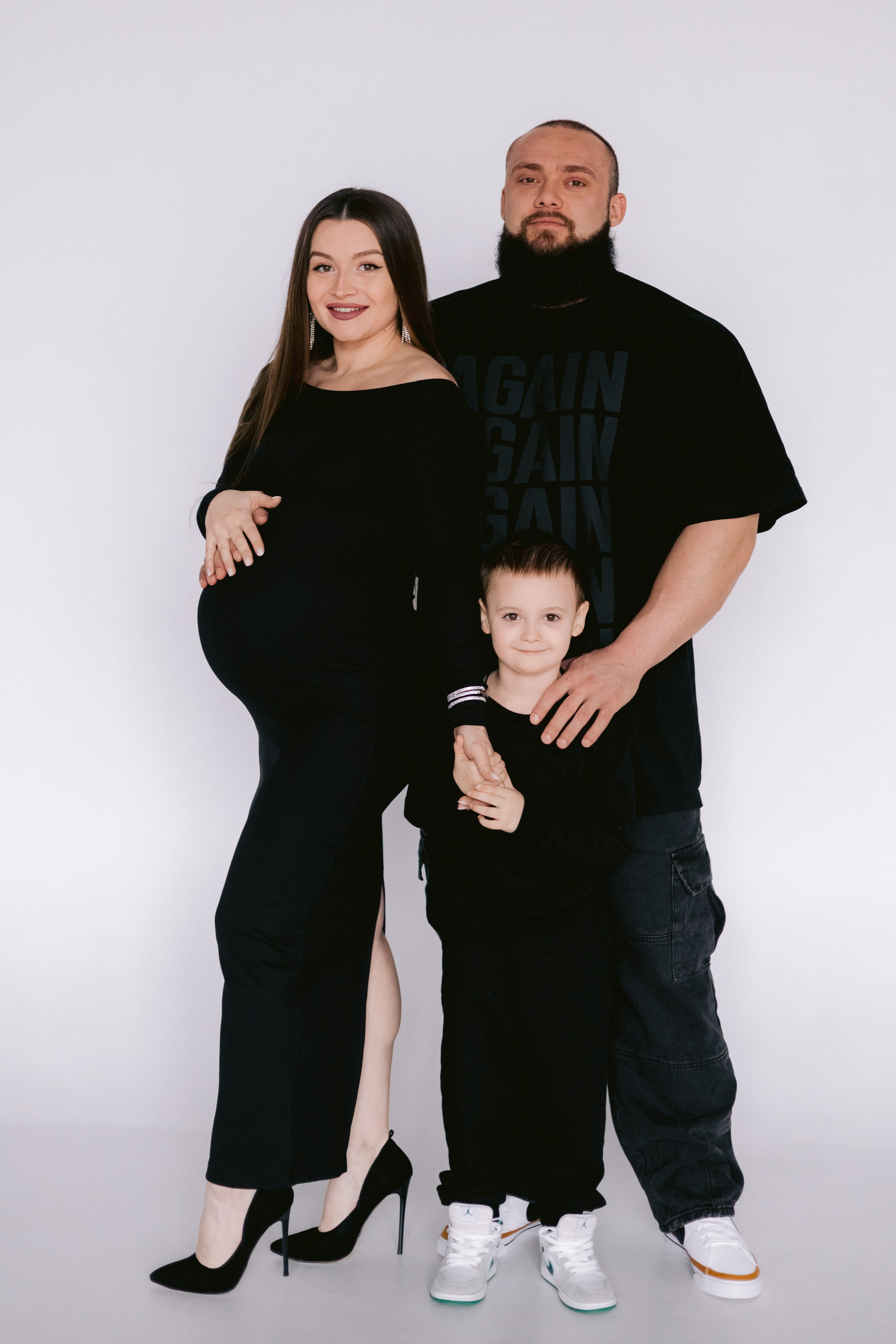 Анастасия, Дмитрий, Савелий. Фотограф Волгоград Кристина Прохоренко