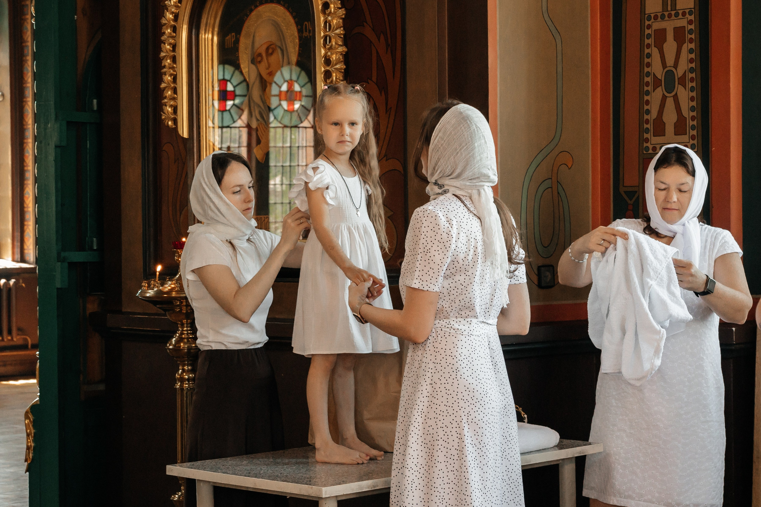 Крещение София и Сережа. Фотограф Краснодар