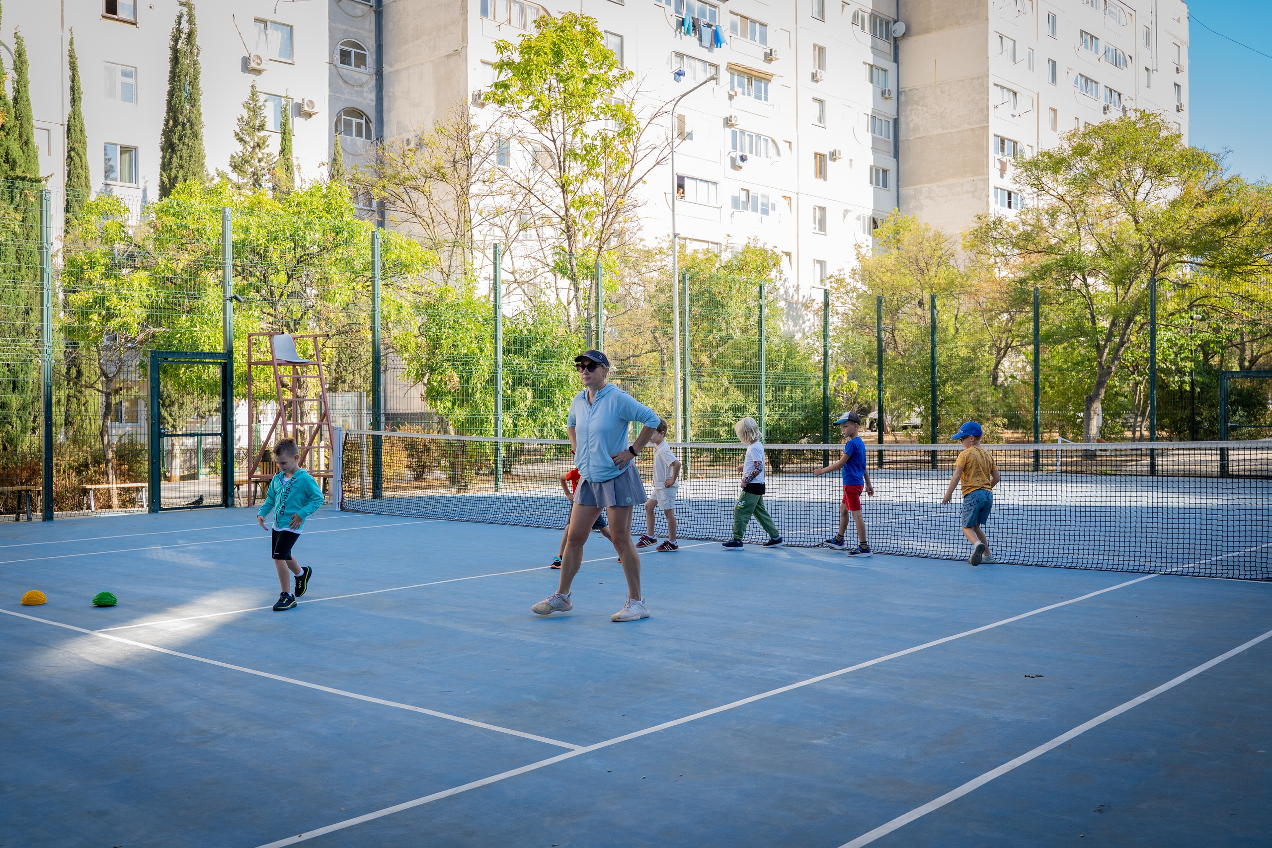 Федерация тенниса Севастополь. Малыши. Анастасия Дунаева. Фотограф в Севастополе