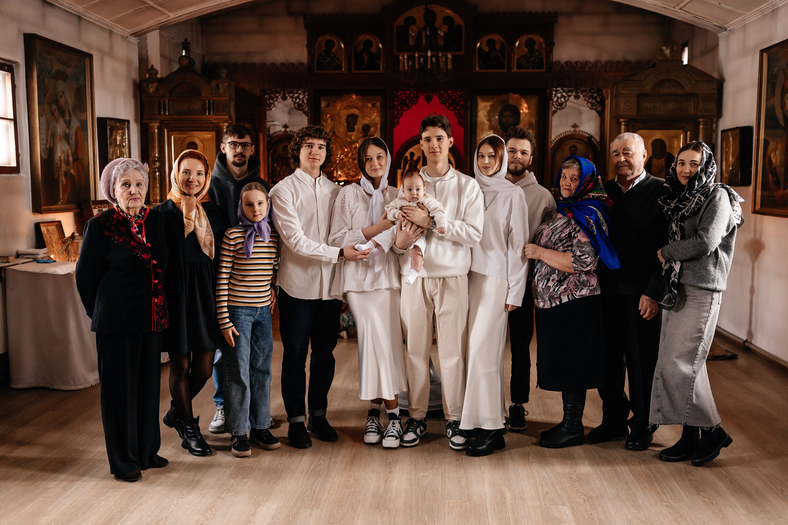 Крещение Артема. Семейный фотограф Минск Усова Ольга