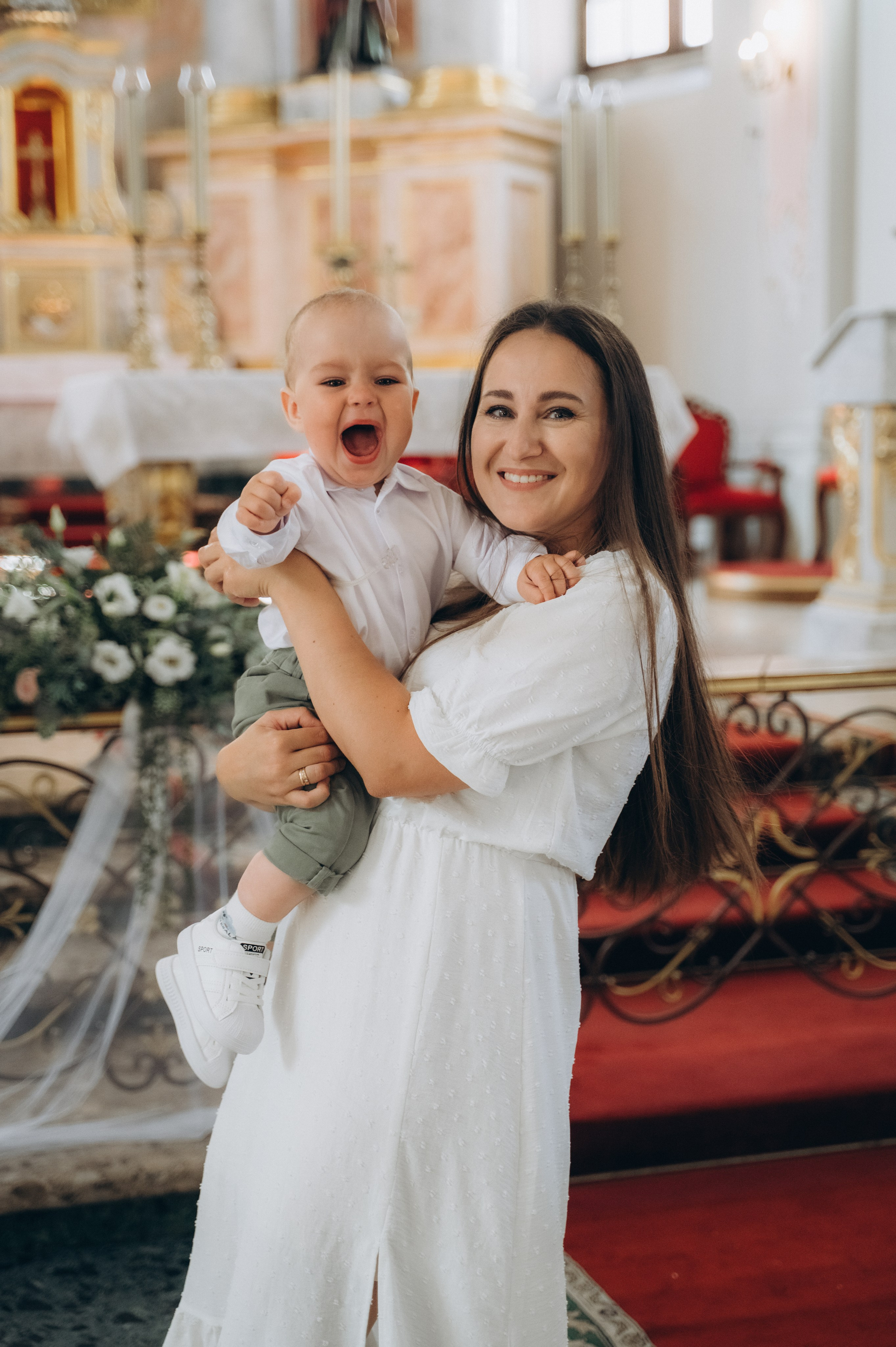 Крещение Александра (Белый Костёл). Семейный фотограф в Минске Дарья Дреко