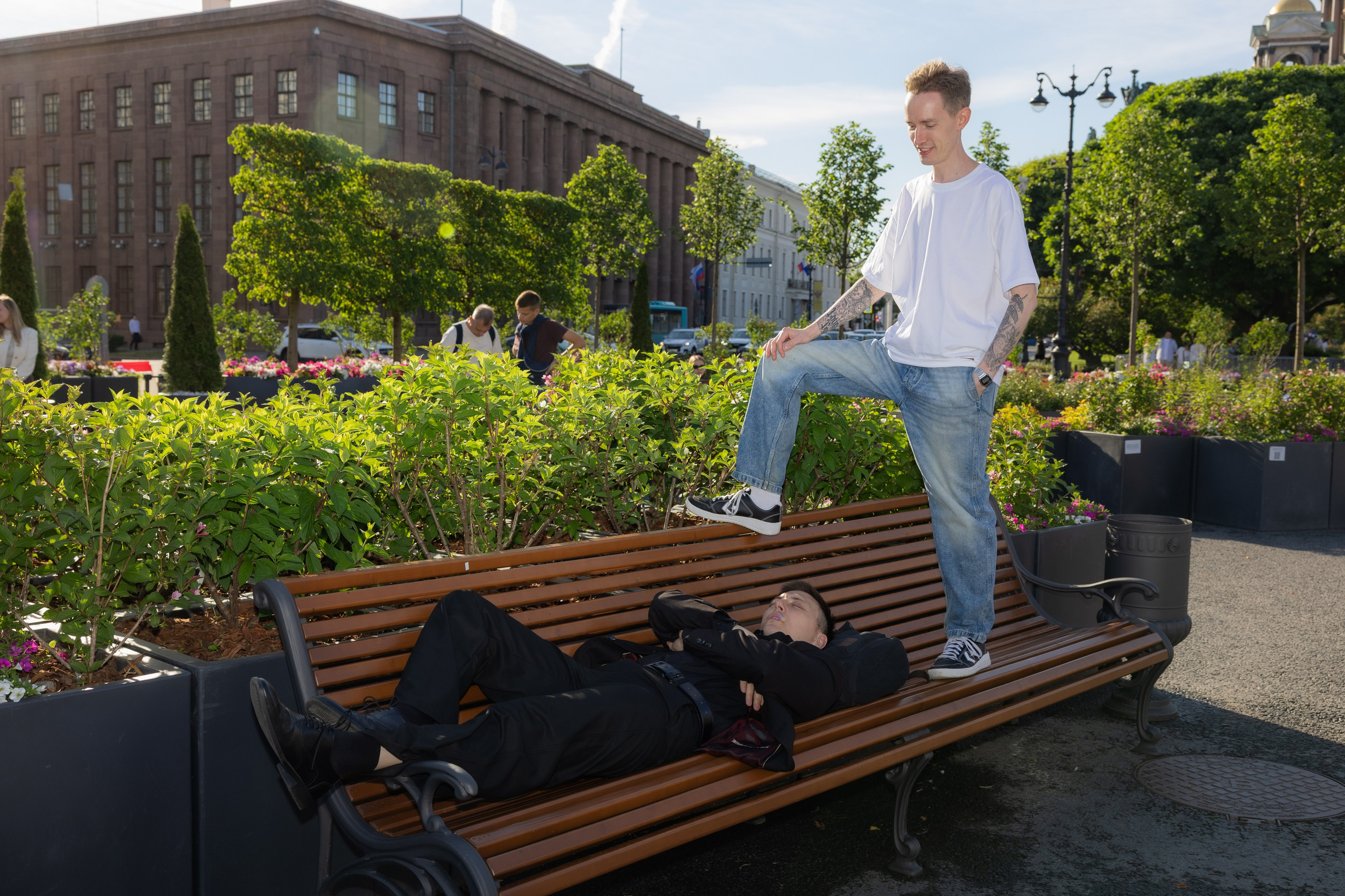 Иван и Далер. Фотограф в Санкт-Петербурге Козырь Олеся