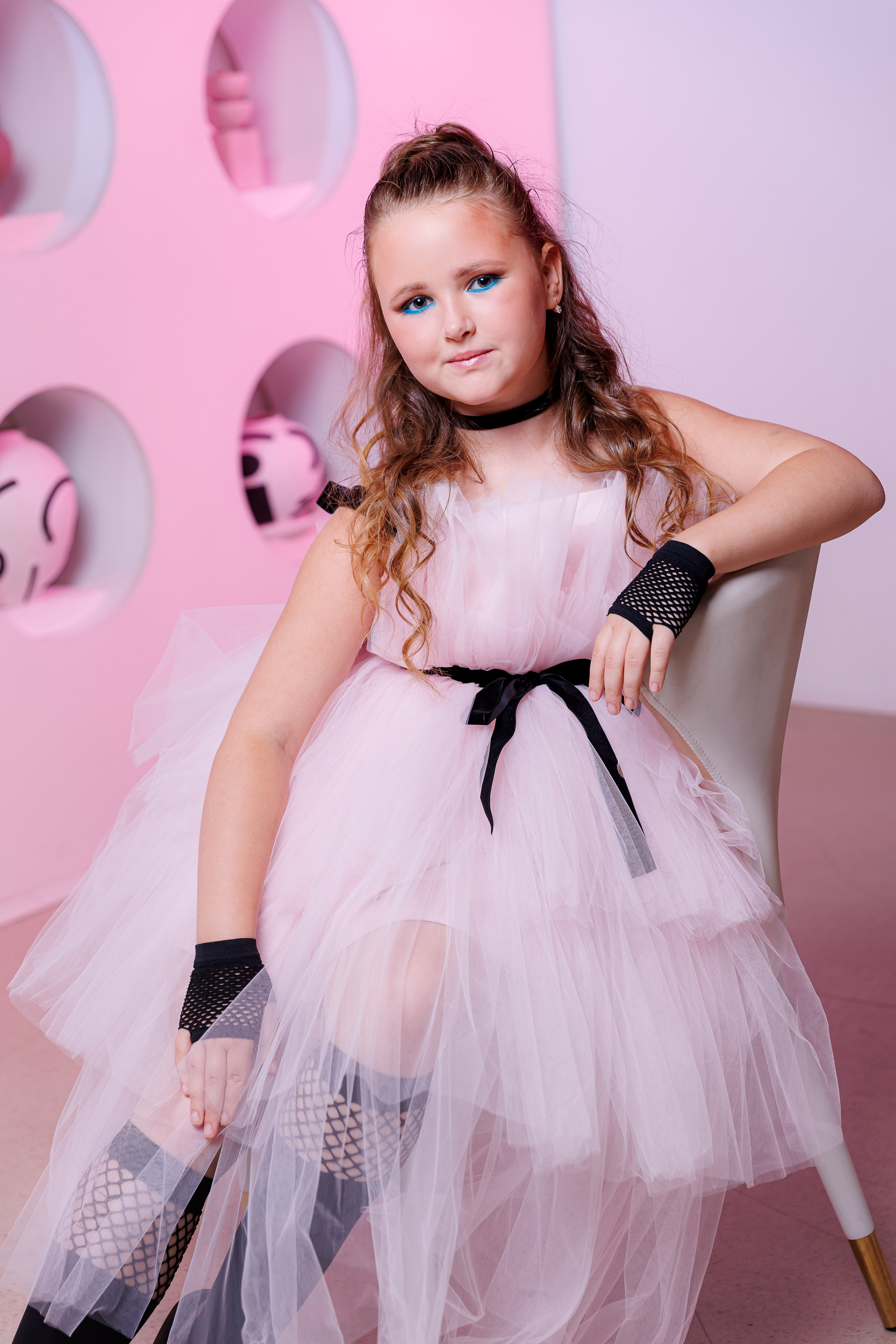 Студийная съёмка для вокальной студии «Звёздочка». Семейный и детский фотограф Комина Елена, Власиха, Одинцово