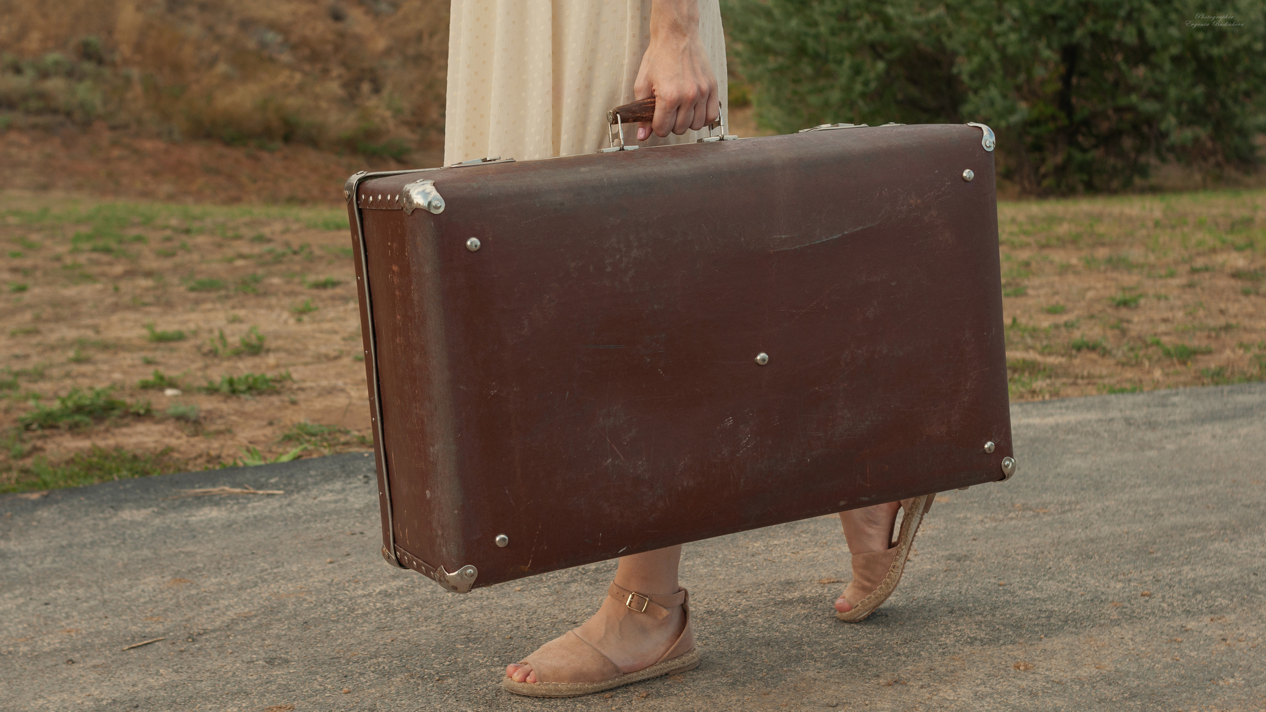 Пленэр в деревне. Фотохудожник и фоторежиссёр Евгения Будякова