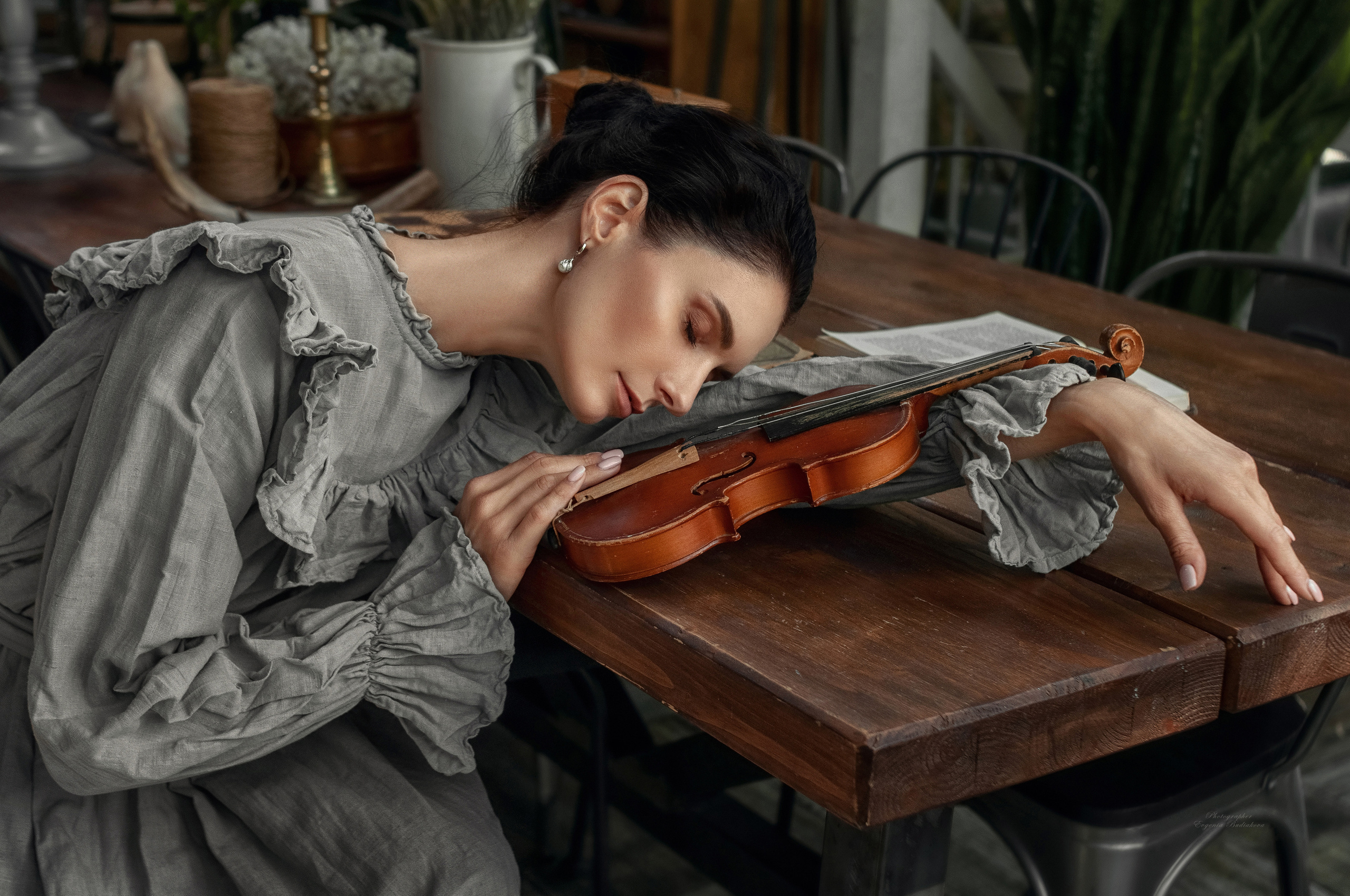 Женский портрет. Фотохудожник и фоторежиссёр Евгения Будякова