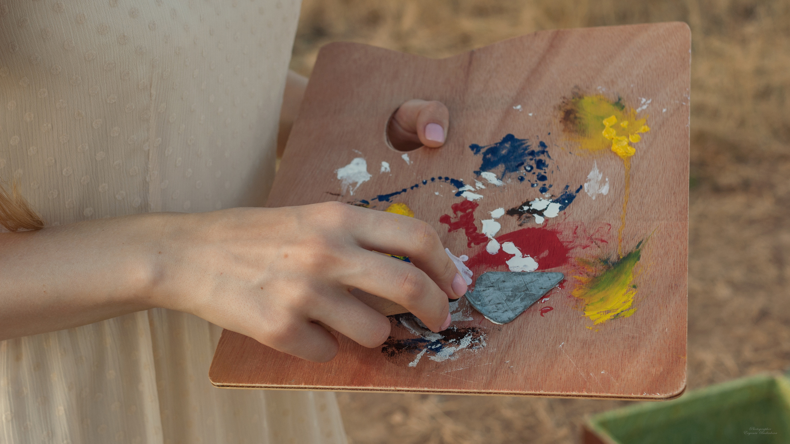 Пленэр в деревне. Фотохудожник и фоторежиссёр Евгения Будякова