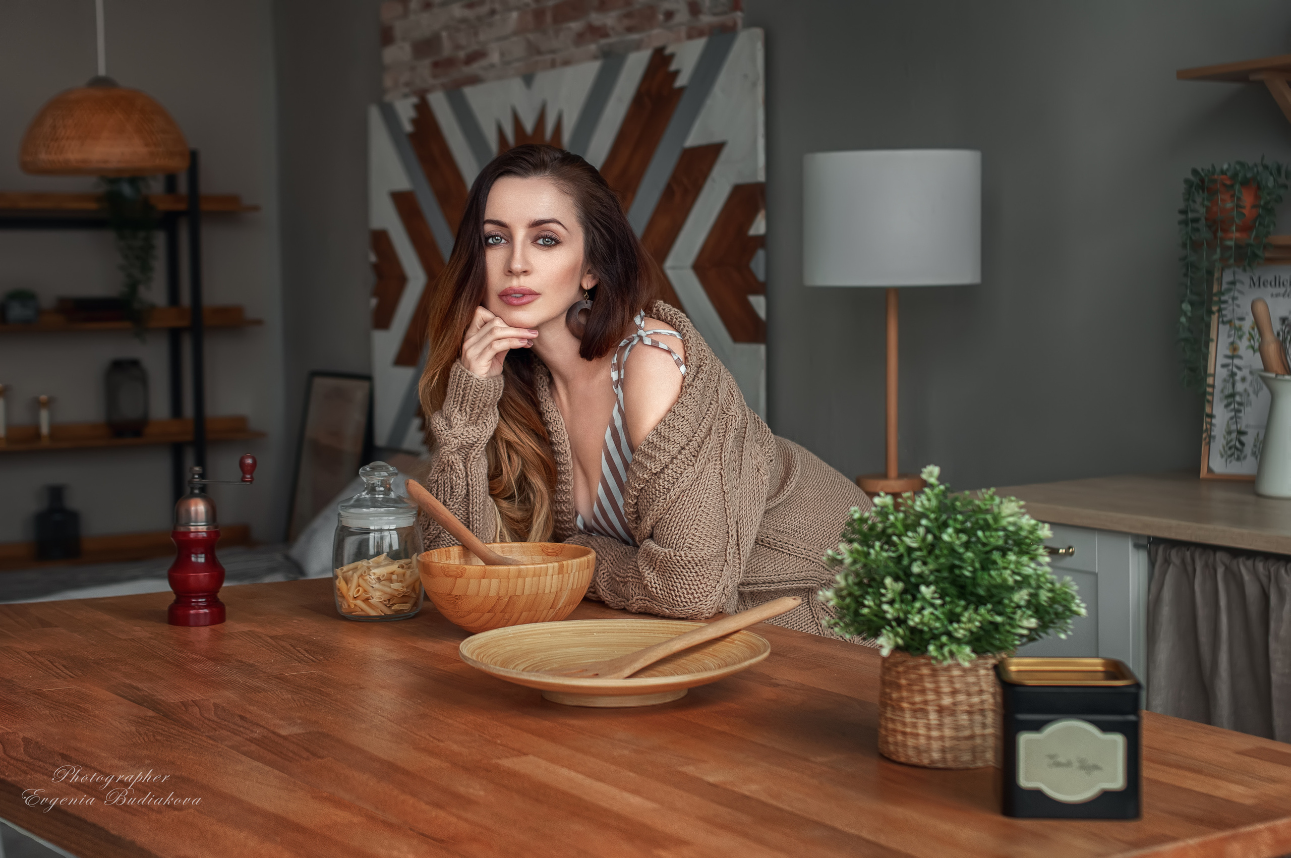 Женский портрет. Фотохудожник и фоторежиссёр Евгения Будякова
