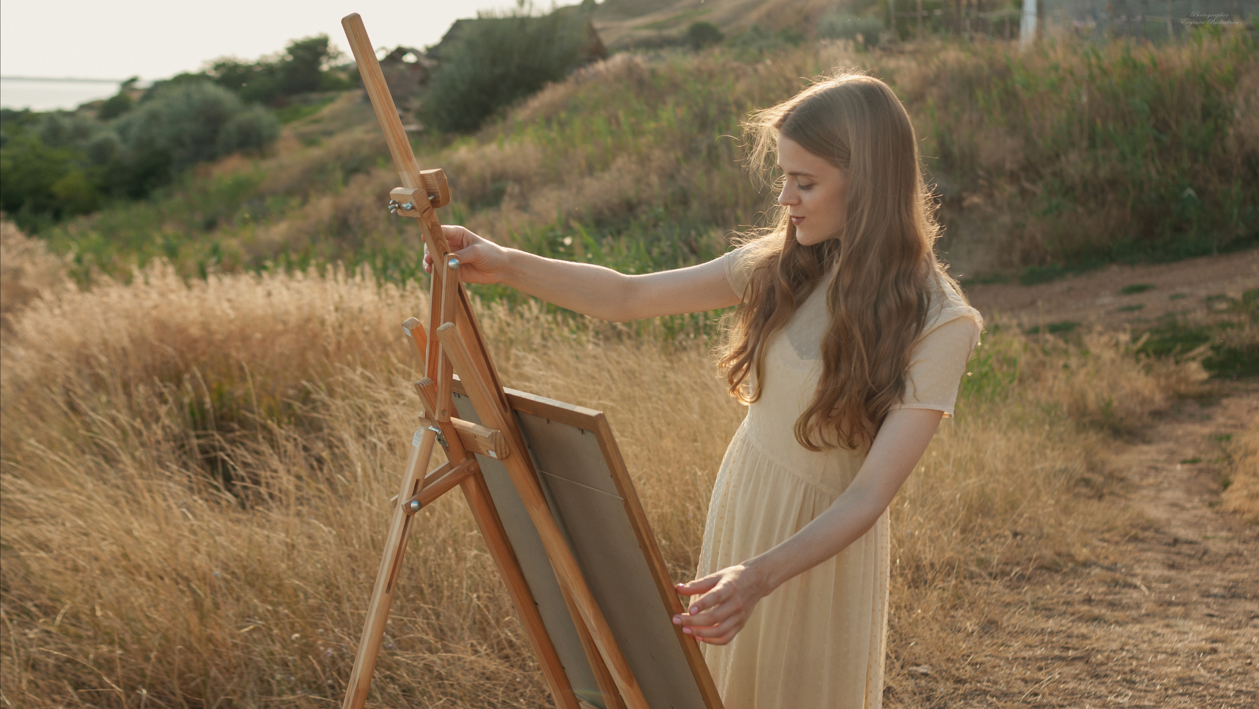 Пленэр в деревне. Фотохудожник и фоторежиссёр Евгения Будякова