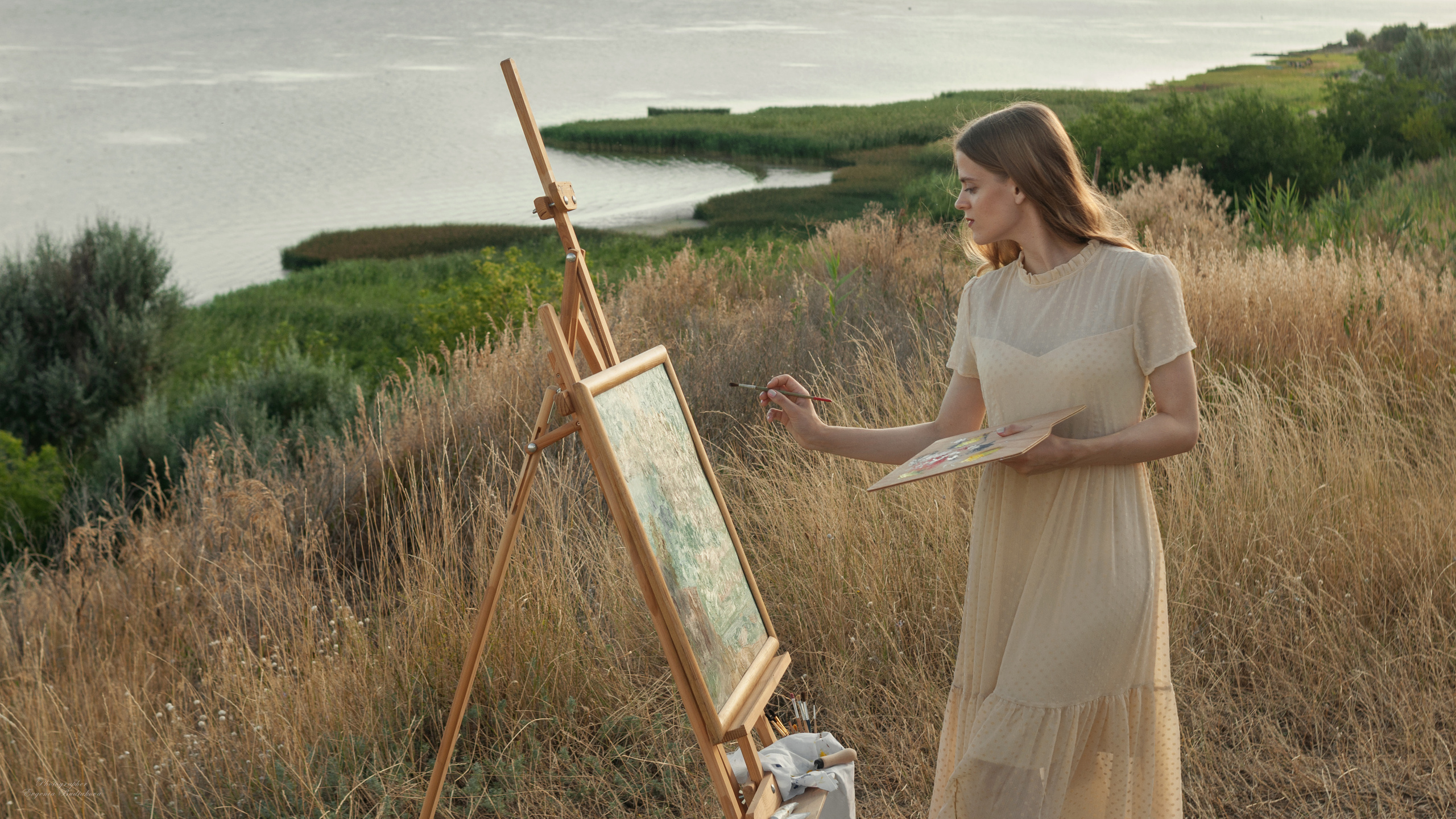 Пленэр в деревне. Фотохудожник и фоторежиссёр Евгения Будякова