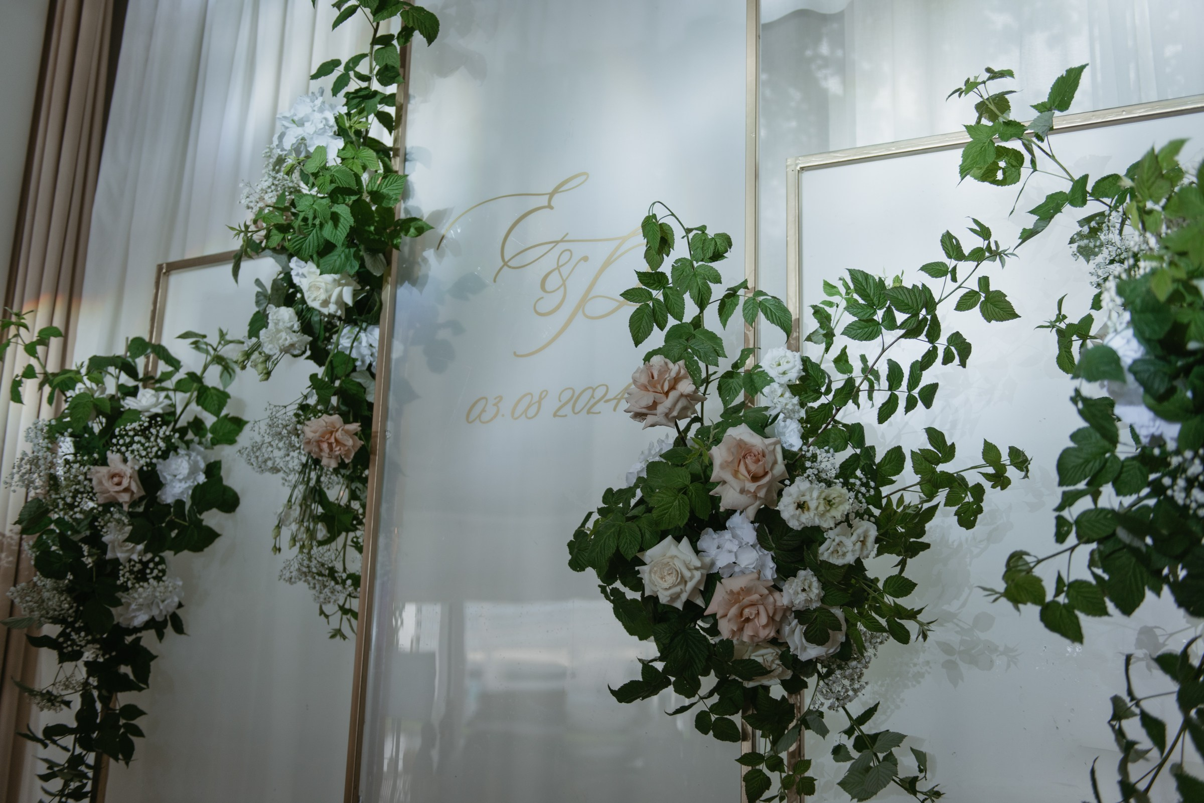 свадебный банкет в резиденции К2