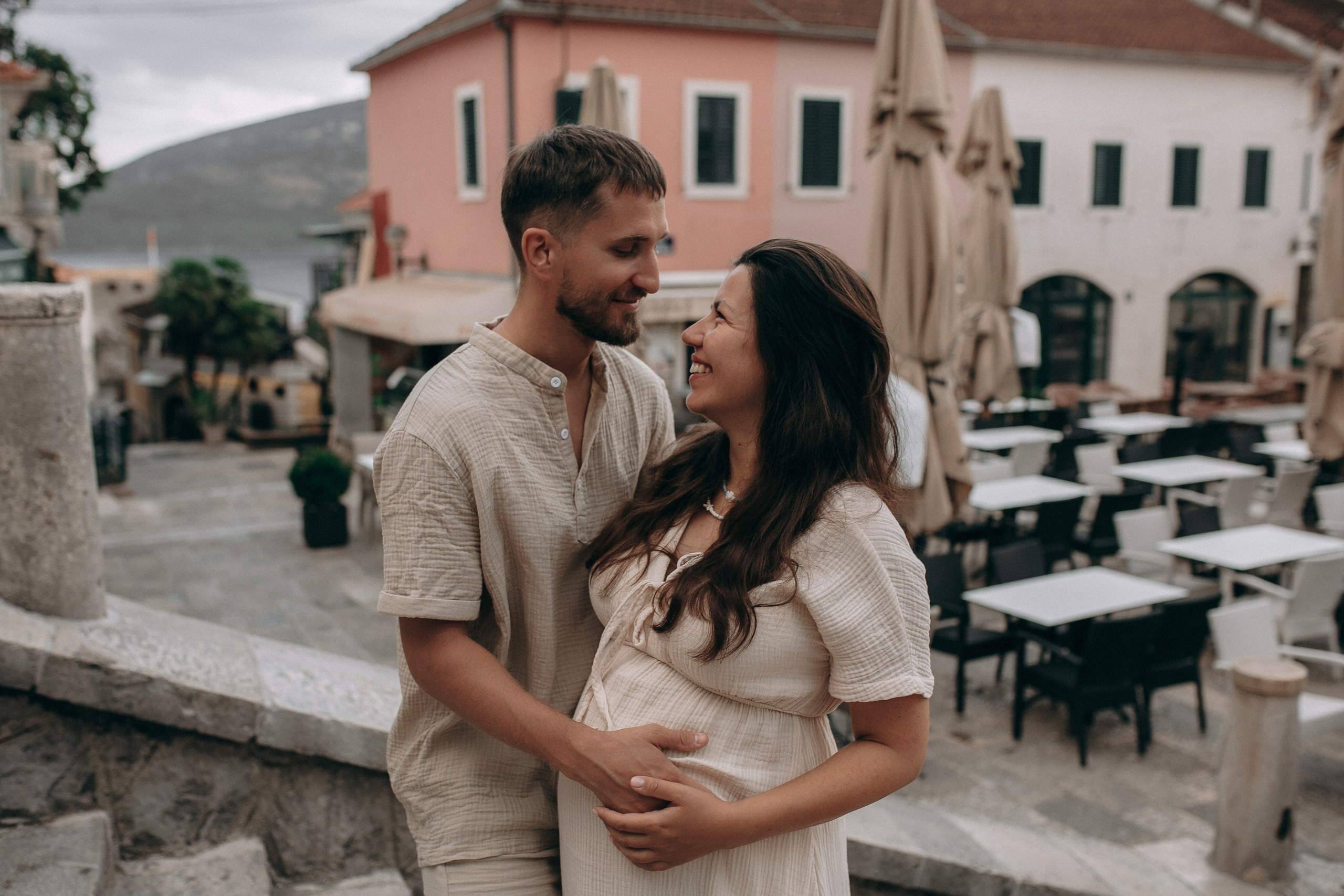 Семейная фотосессия для беременных. Семейный и свадебный фотограф в Черногории Татьяна Белякова