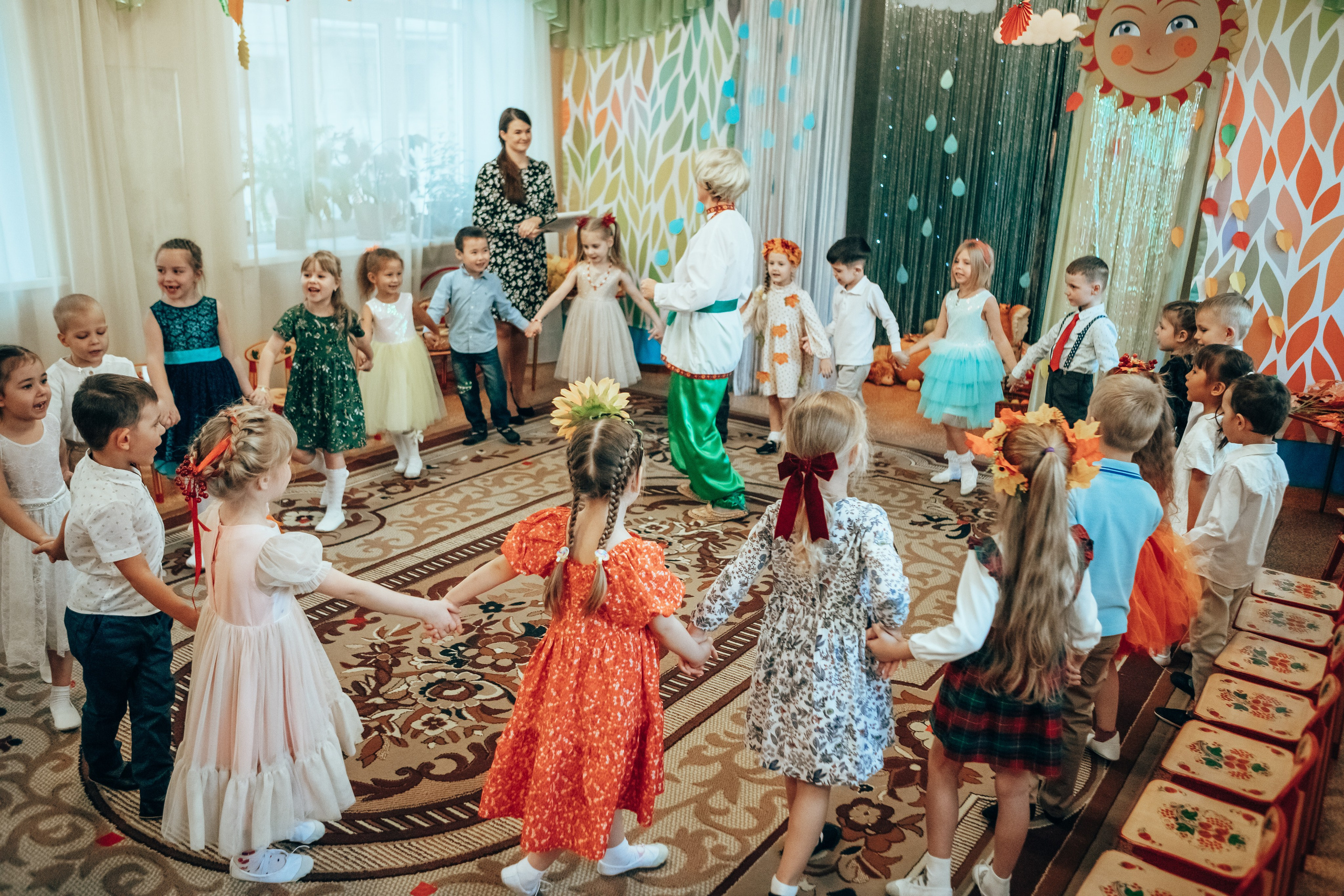 Утренник «Праздник осени». Семейный и детский фотограф в г. Новосибирске Макеева Анастасия