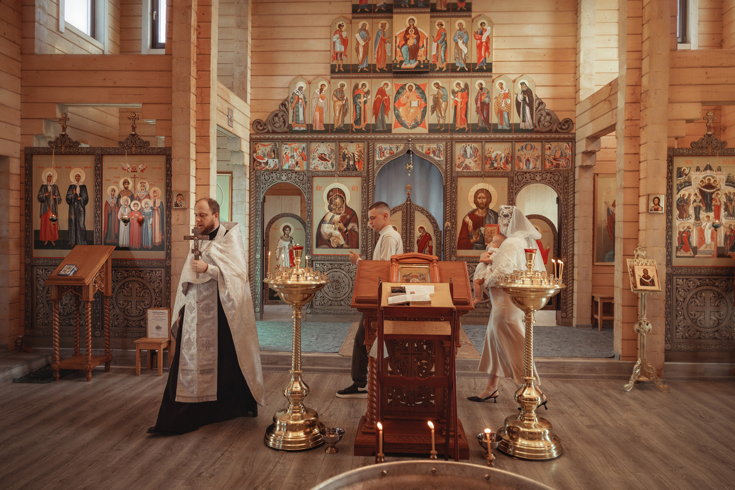 Таинство Крещения Ланы. Храм Покрова Пресвятой Богородицы. х Галицын. Фотограф на Крещение и Венчание Краснодарский край — Гранкина Юлия