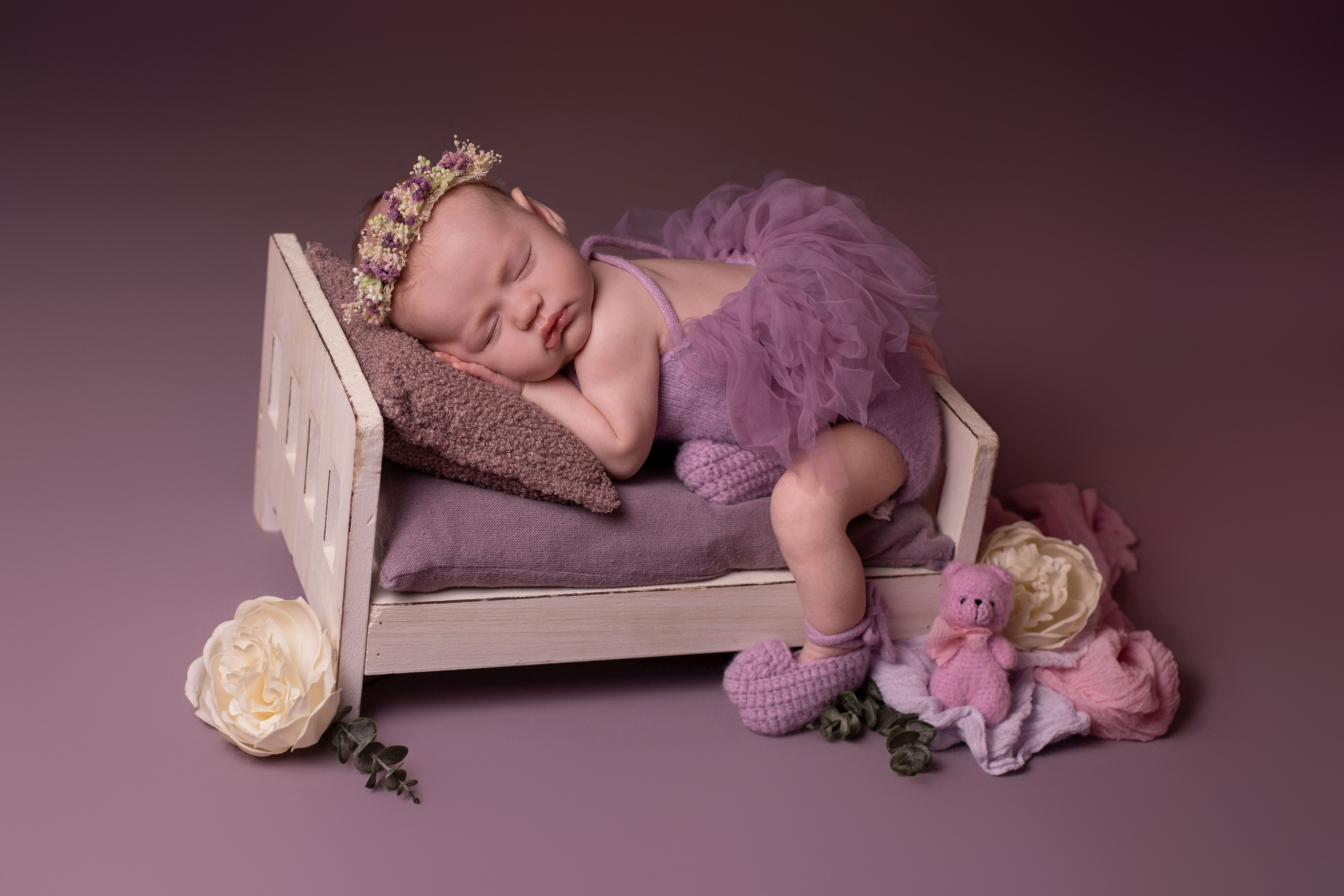 Newborn — Девочки. Фотограф новорожденных в Москве Кристина Ткач