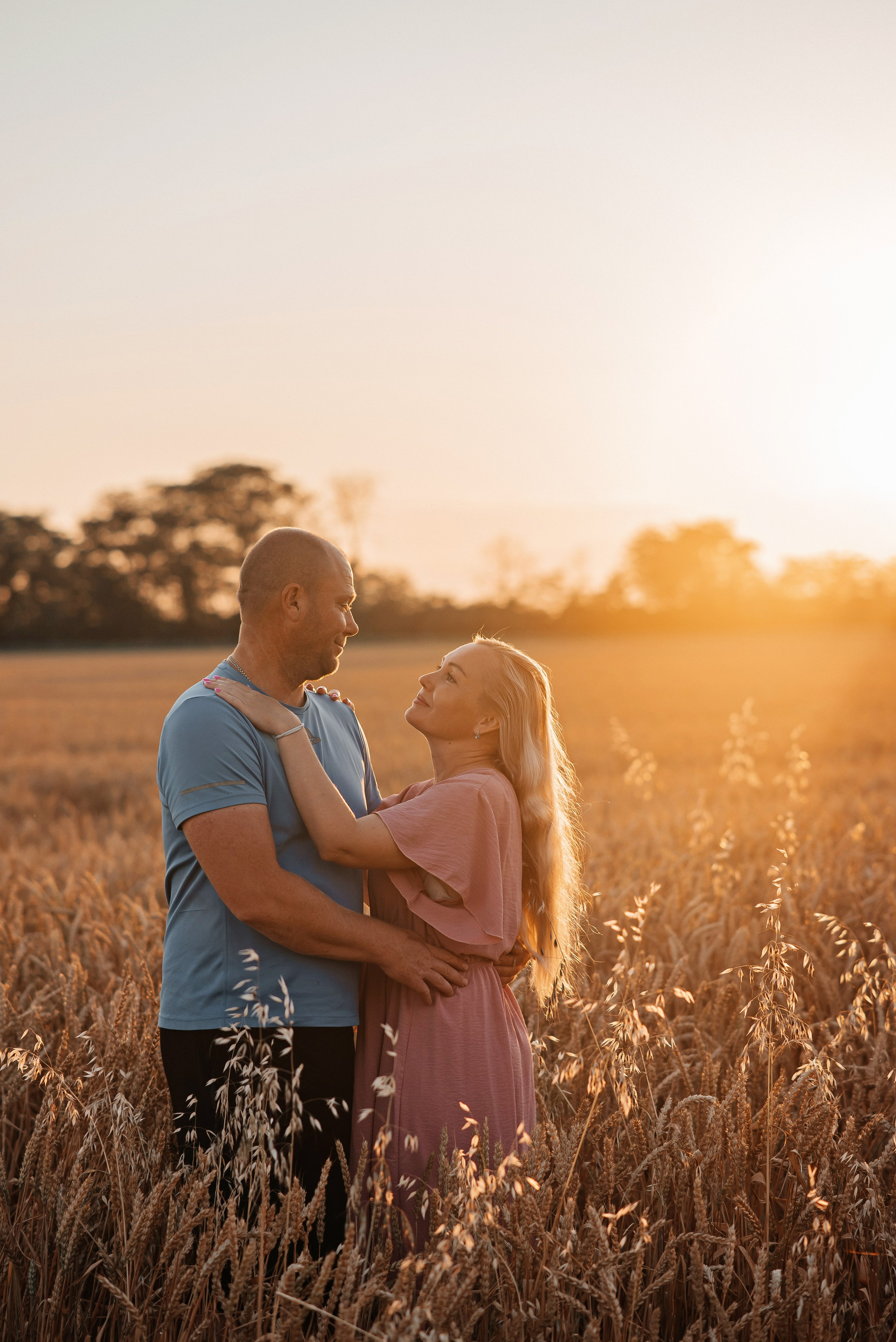 В пшенице всей семьей. Детский и семейный фотограф выпускной альбом Приморско-Ахтарск